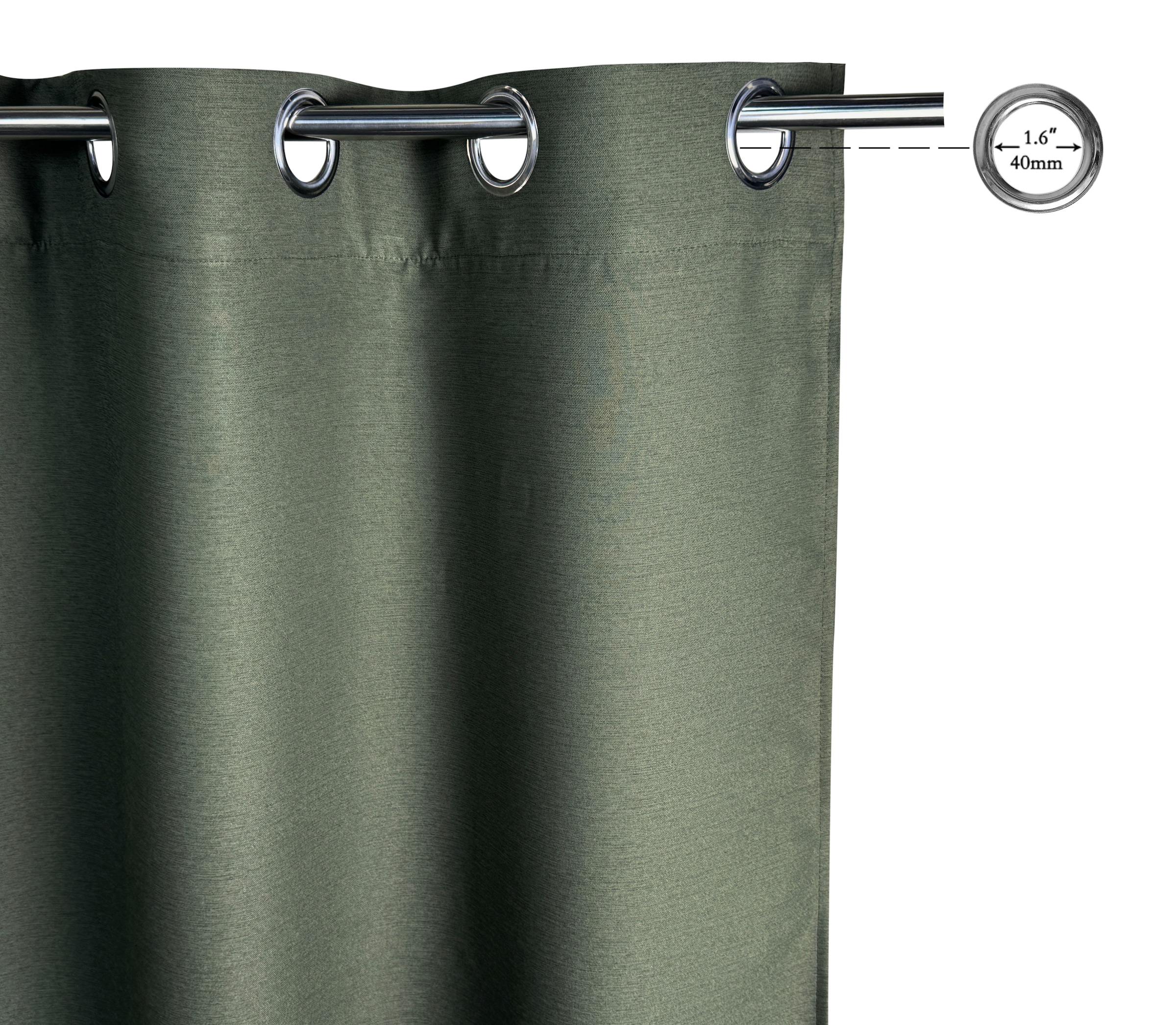 my home Verdunkelungsvorhang »Fleuriss« Ösen 1 Stk. tlg. Wohnzimmer, Schlafzimmer, Arbeitszimmer, modern, Gewicht von 280 g/m²