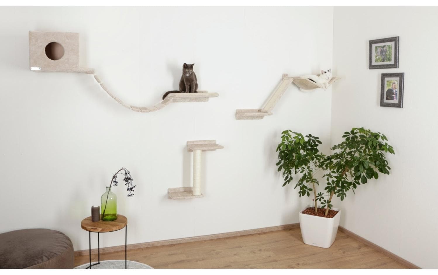 Kerbl Kratzbaum »Mount Everest 9-teilig« 44 cm hoch