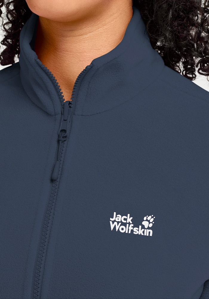 Jack Wolfskin Fleecejacke »TAUNUS 100 FZ W« winddicht, wasserabweisend, mit durchgehendem Reissverschluss