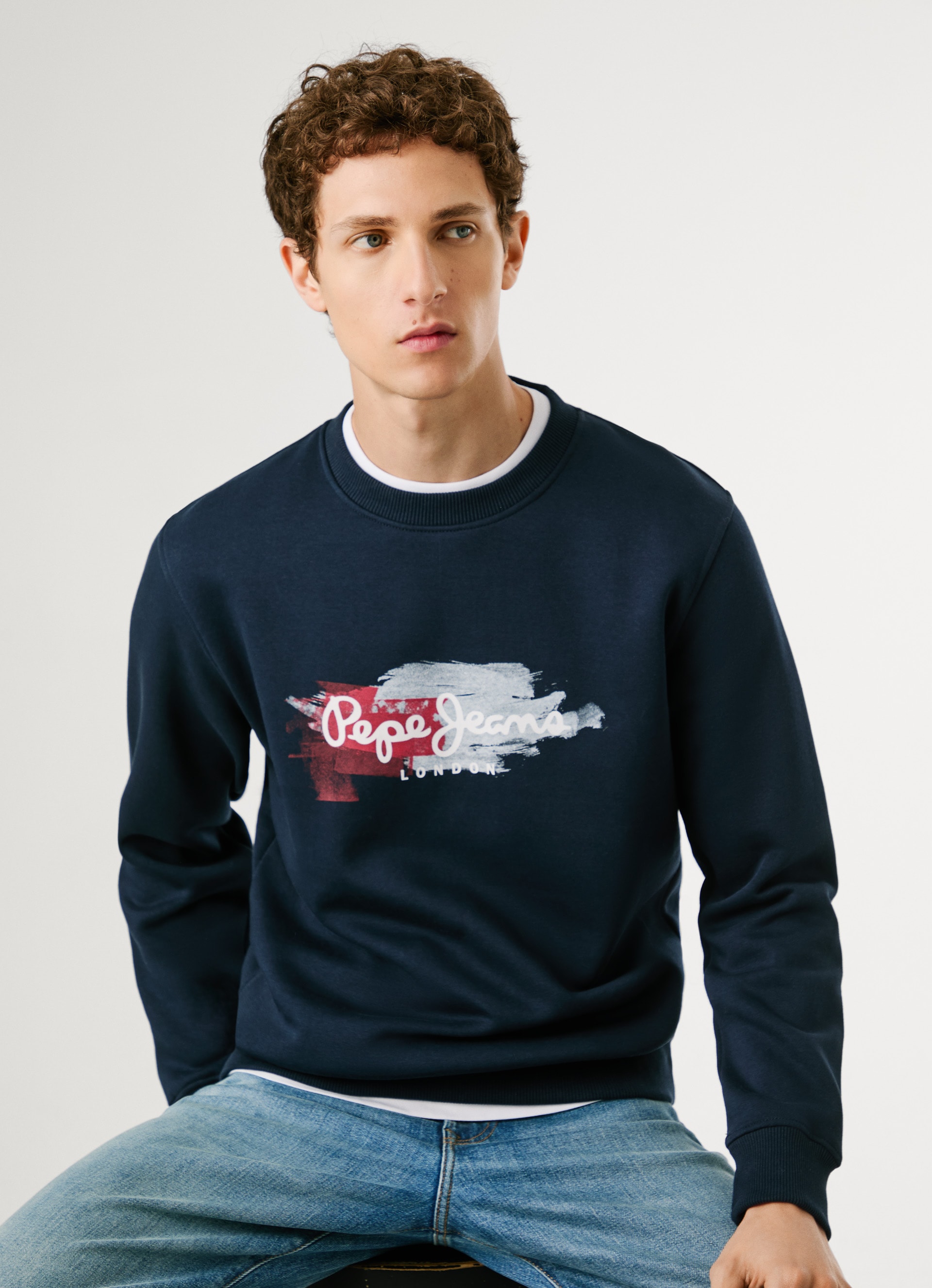 Pepe Jeans Sweatshirt »TREY CREW« Regular Fit mit Rundhals