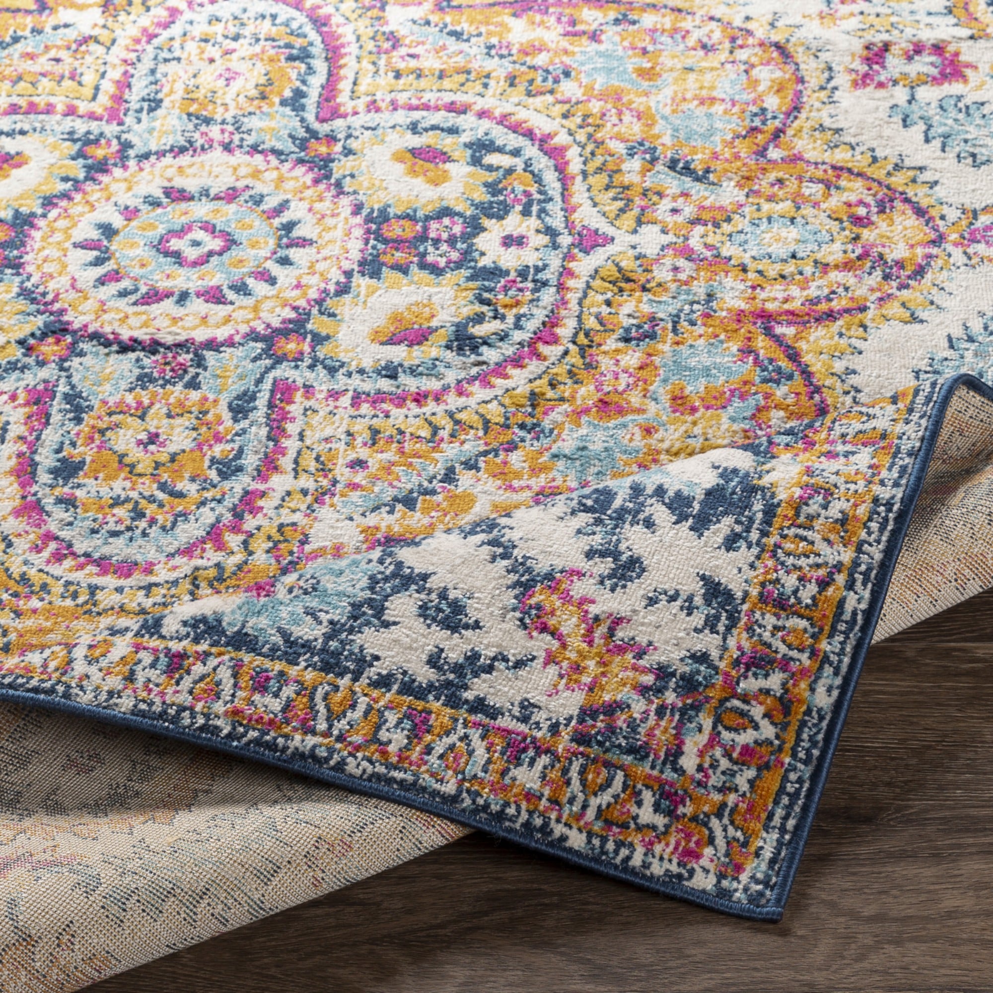 Livabliss Tapis »AMBATO« Rectangulaire 10 mm Höhe tapis vintage orientale style bohème