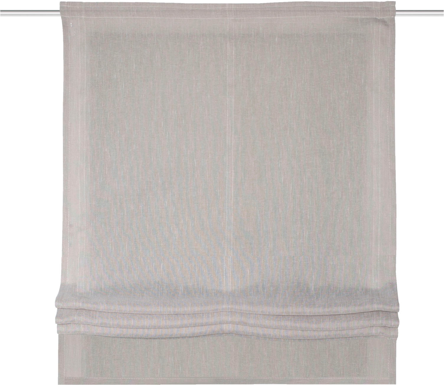 HOME WOHNIDEEN Paroi japonaise »TIRIAN« mit Velcro store enrouleur décoratif aspect lin, uni