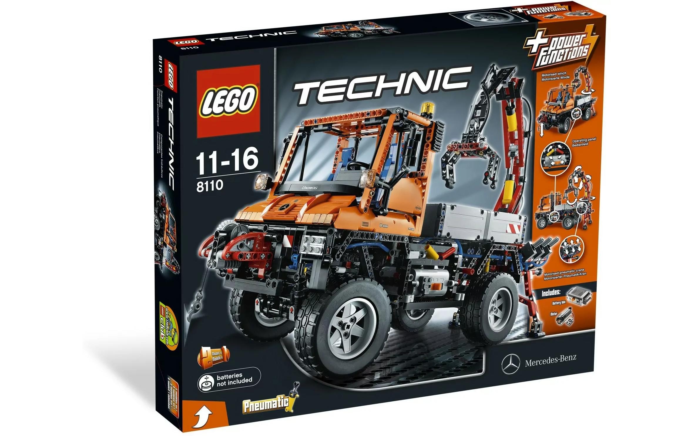 LEGO® Pions de construction »Technic Mercedes Benz Unimog U400 8110«