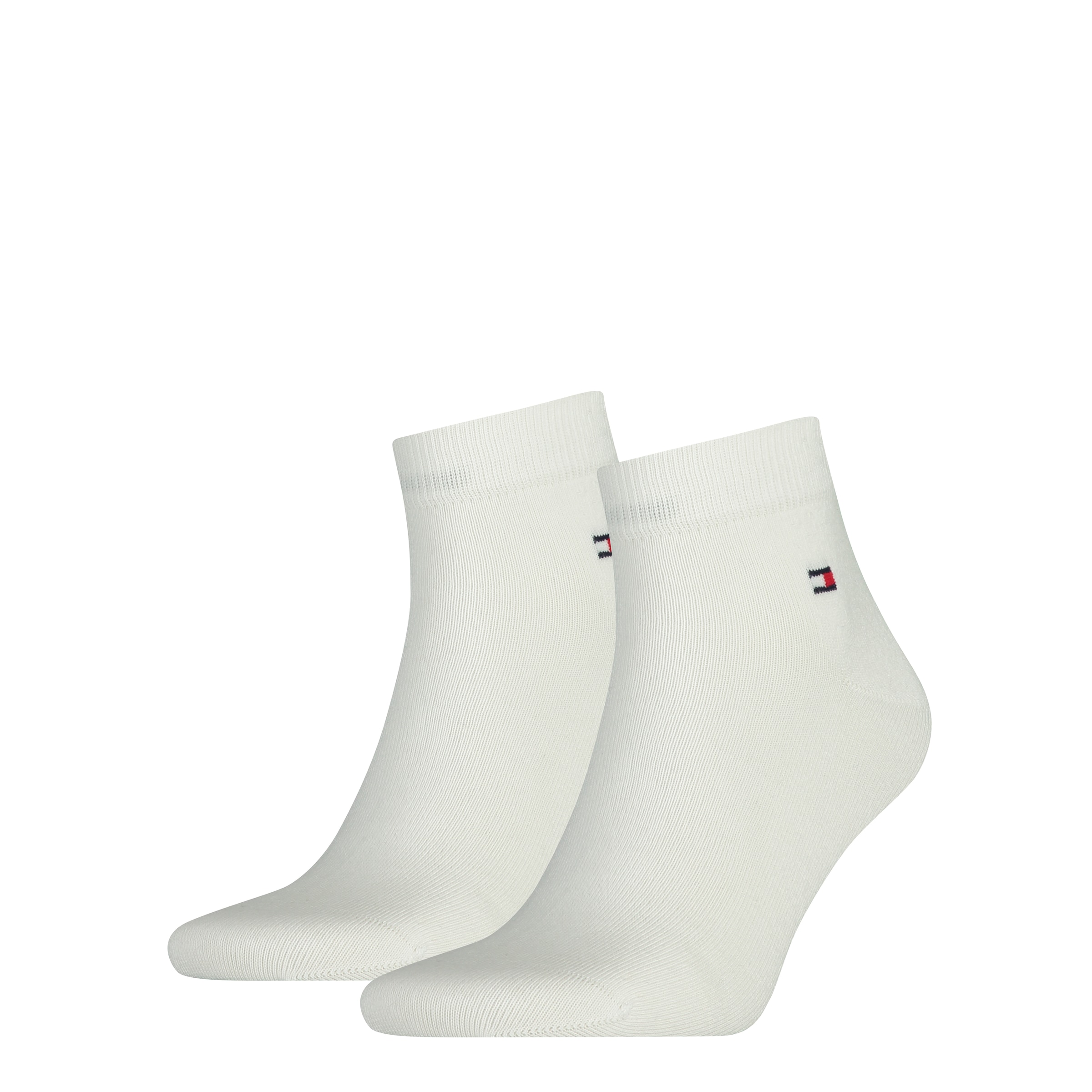 Tommy Hilfiger Kurzsocken »TH MEN QUARTER 6P« 6 Paar,  weicher, elastischer Rippenbund, klassisches Tommy Hilfiger Logo