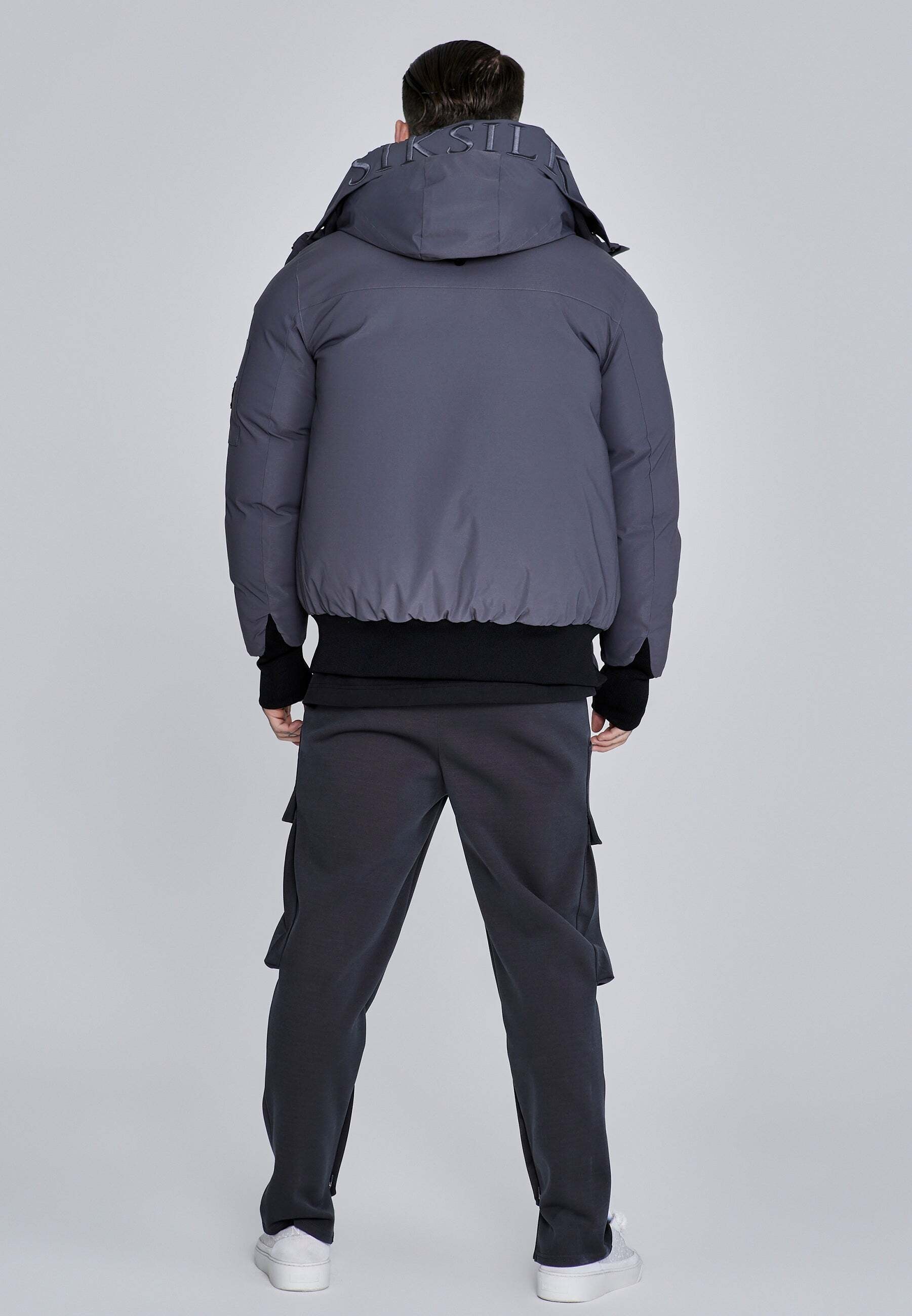 Siksilk Winterjacke »Siksilk Winterjacke Hooded Bomber Jacket«