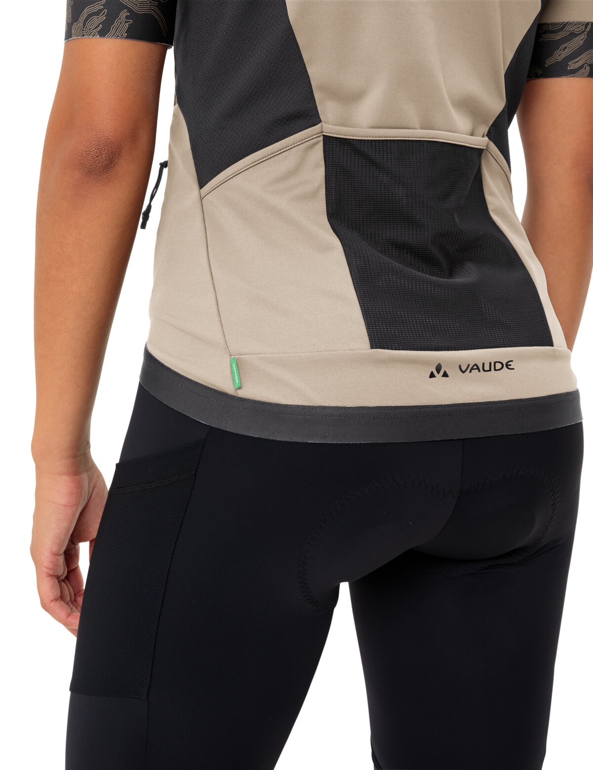 VAUDE Maillot de cyclisme »Wo Kuro FZ Tricot II« manches courtes, respirant, séchage rapide, col rond