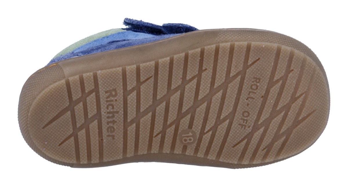 Richter Chaussures de marche »Maxi«  Chaussure basse, chaussure à scratch avec WMS : M IV, gabarit de taille à télécharger