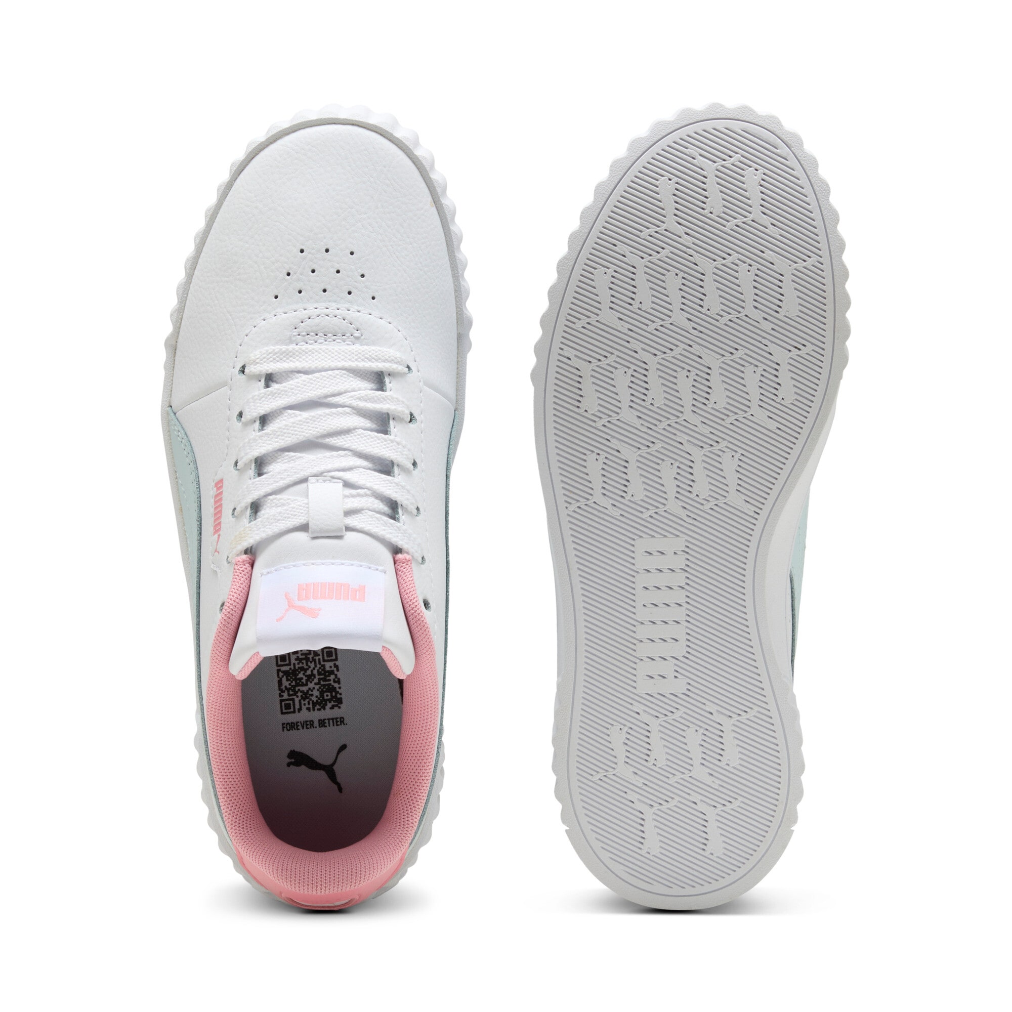 PUMA Sneaker »CARINA 30 JR«  mit Schnürung, leicht profiliertes Laufsohlenprofil
