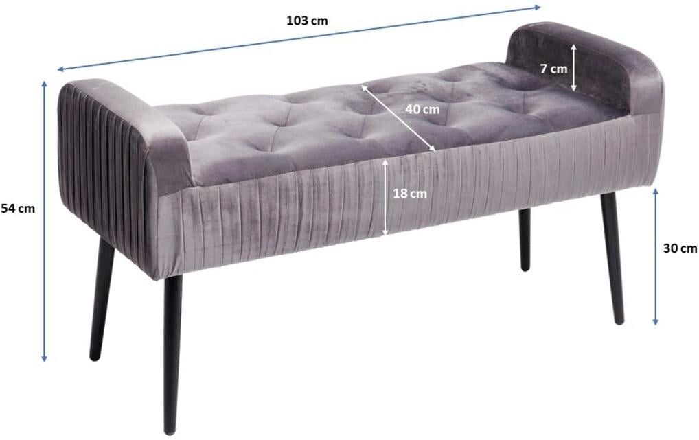 Kare Design Banc »Lofty 103 cm«