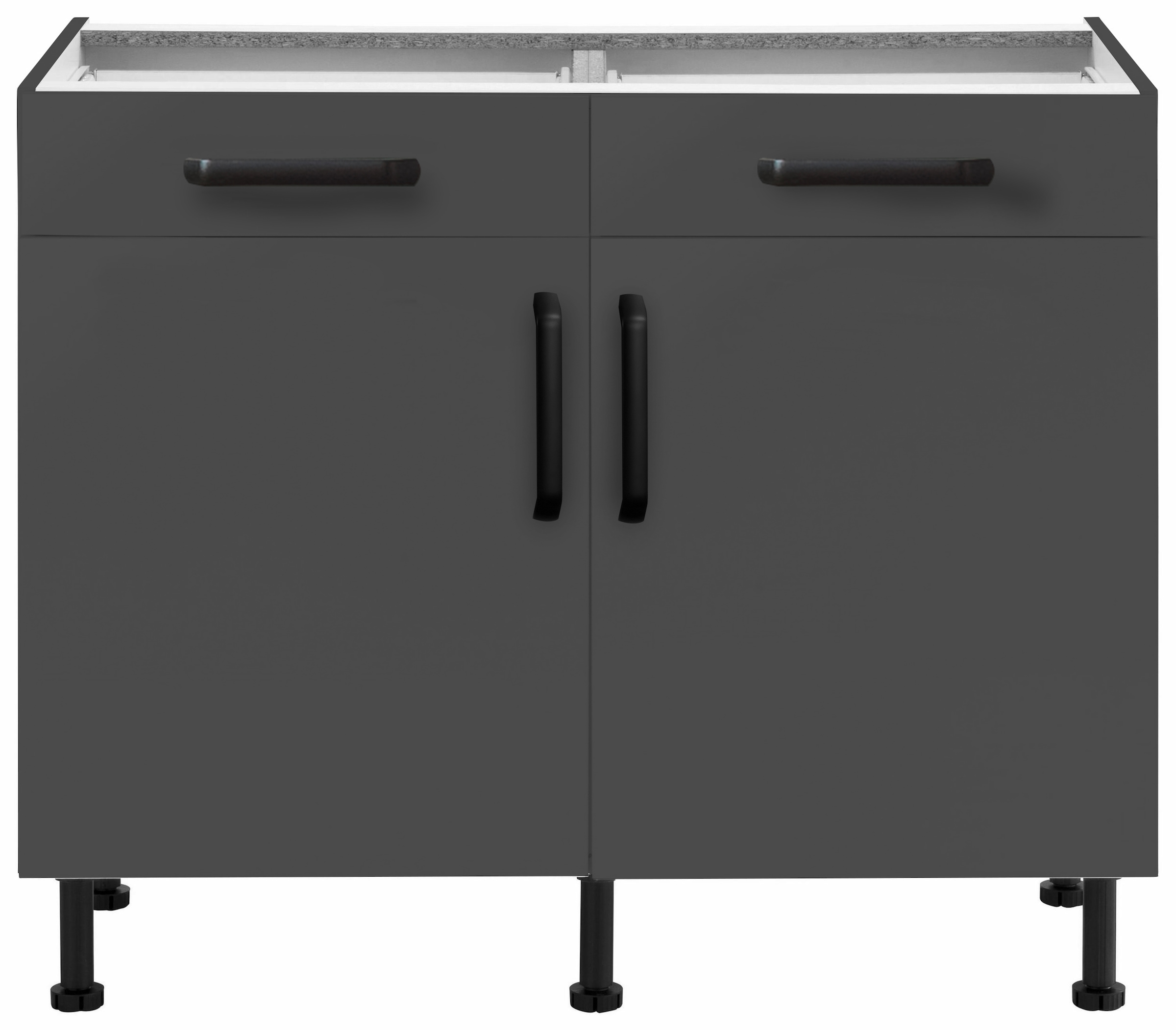 wiho Küchen Unterschrank »Simi« Soft-Close-Funktion in Schubkästen und Auszügen, verstellbare Füsse