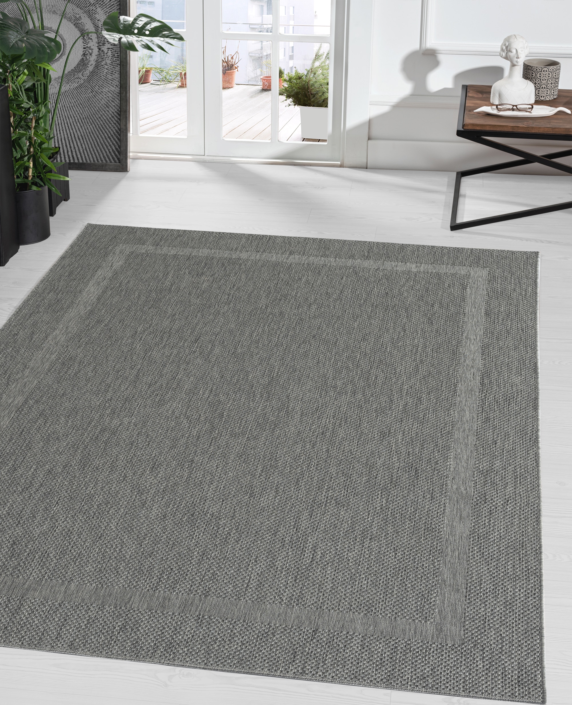 the carpet Teppich »Mistra« rechteckig 1 mm Höhe
