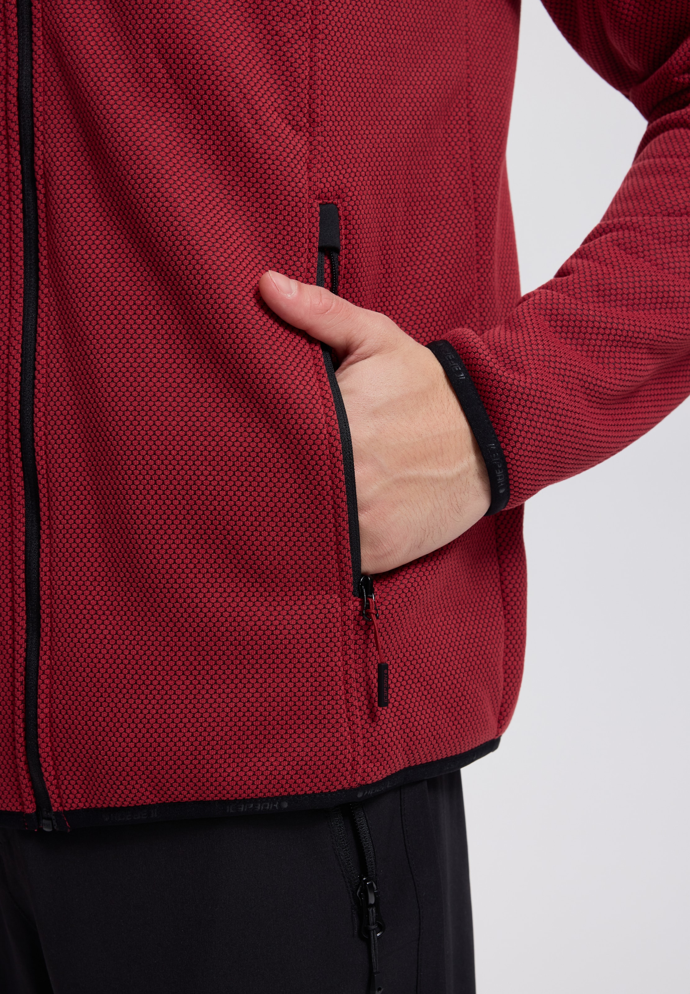 Icepeak Veste polaire »BREDSTEDT« avec col montant, séchage rapide, longueur normale