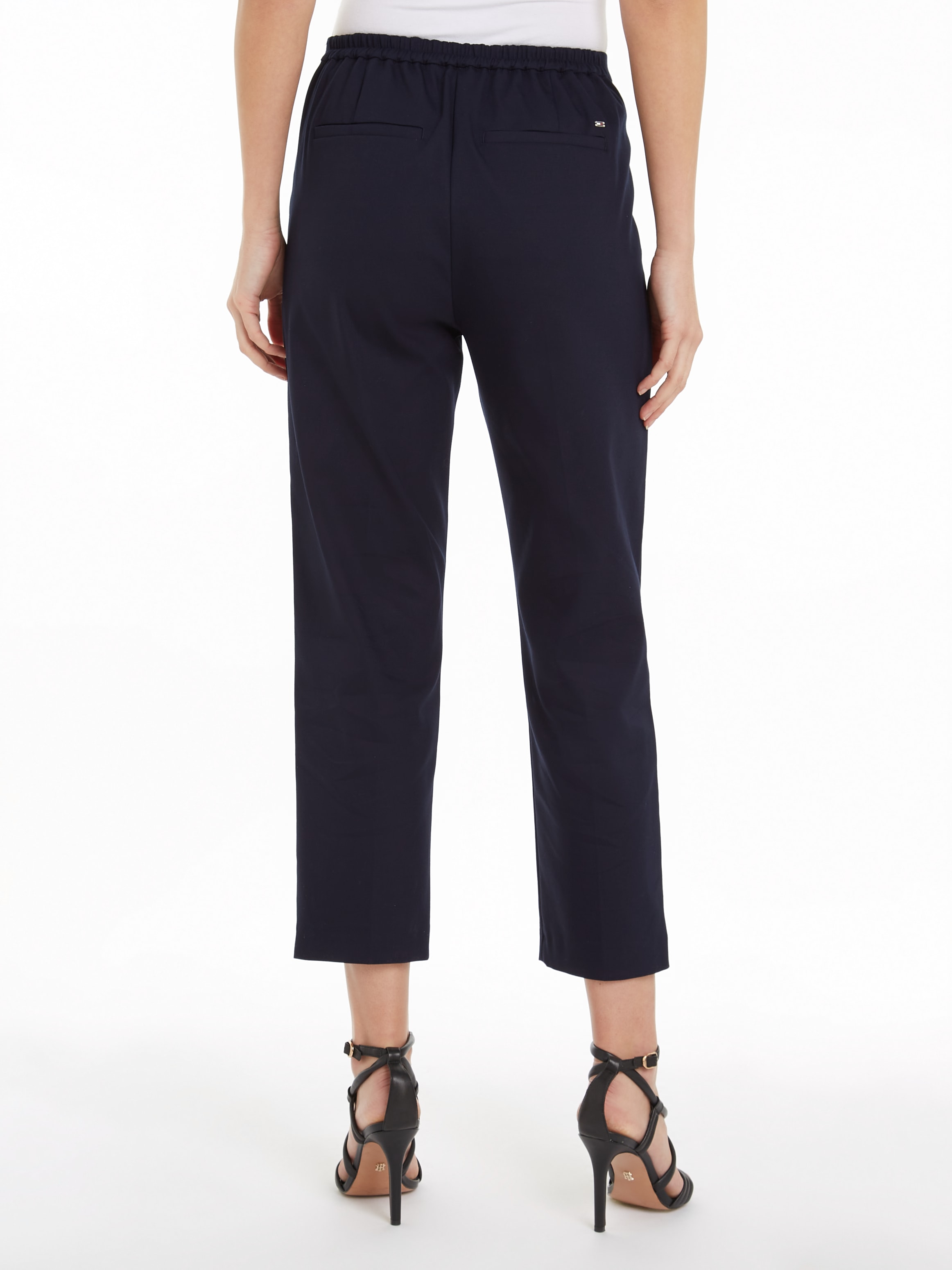 Tommy Hilfiger Chinohose  mit Logostickerei, elastische Pull On Pants