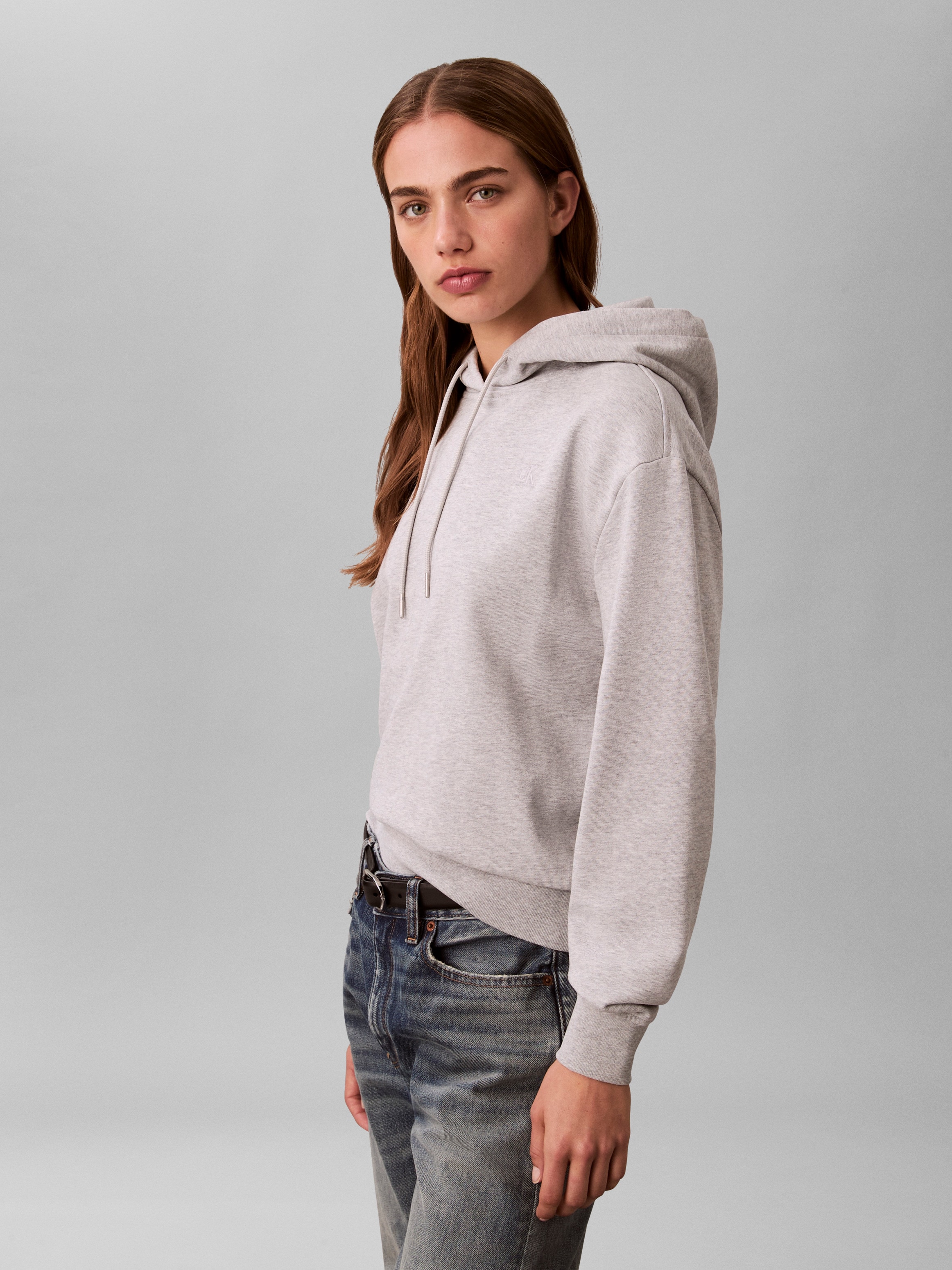 Calvin Klein Jeans Sweat à capuche »LS ARCHIVE TERRY PO HOOD«, Mit Rundhalsausschnitt
