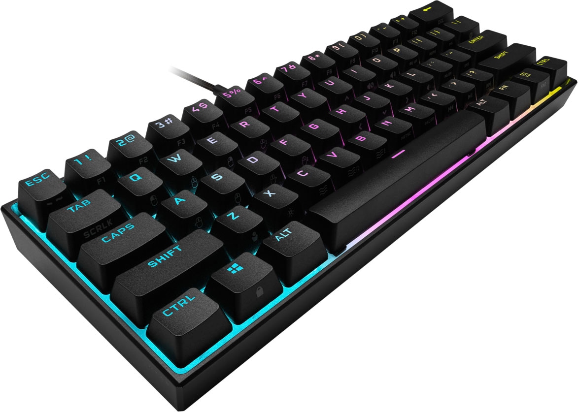 Corsair Gaming-Tastatur »K65 Mini MX Speed« (Fn-Tasten | Gaming-Modus)
