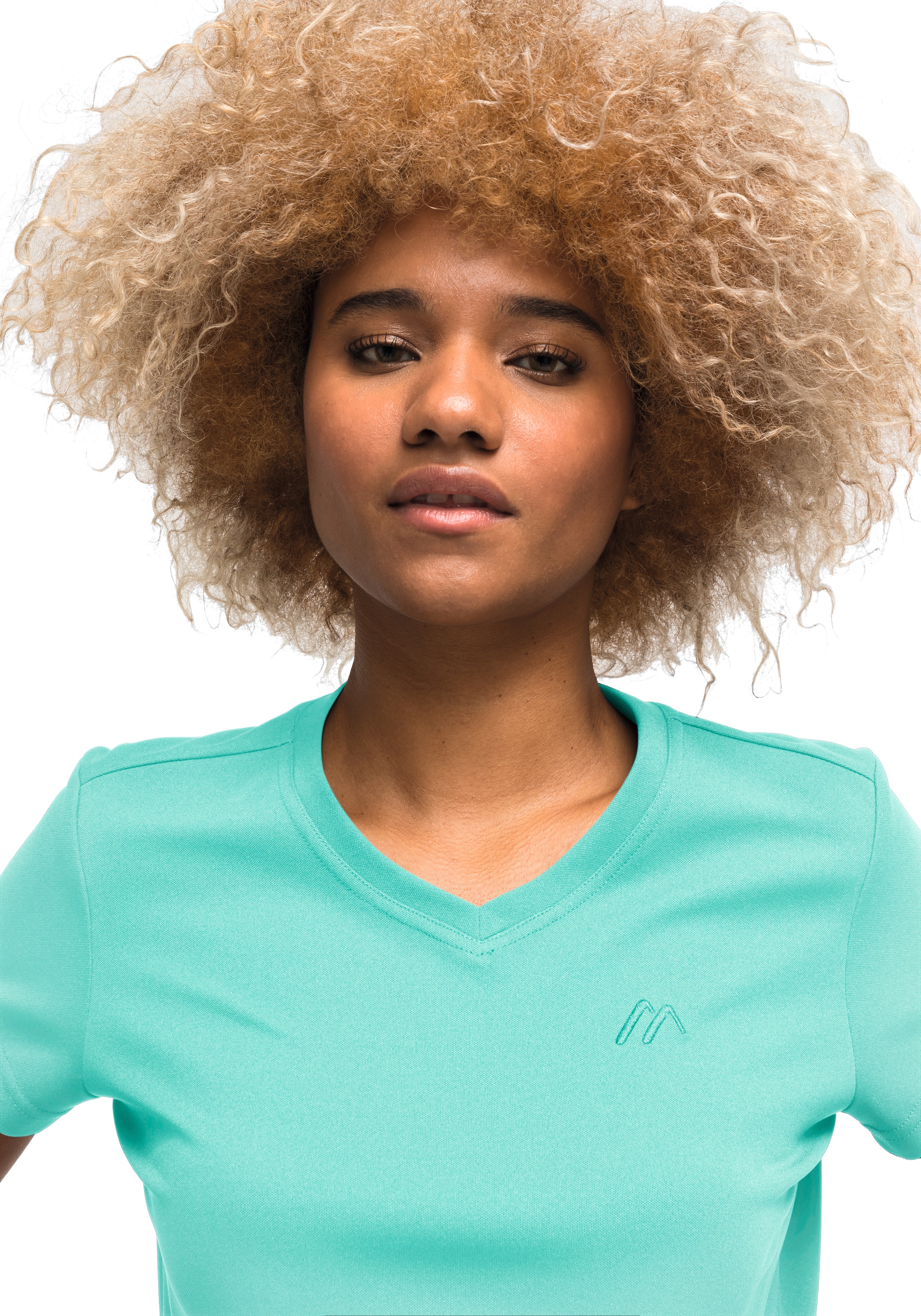Maier Sports Funktionsshirt »Trudy« Damen T-Shirt, Kurzarmshirt für Wandern und Freizeit