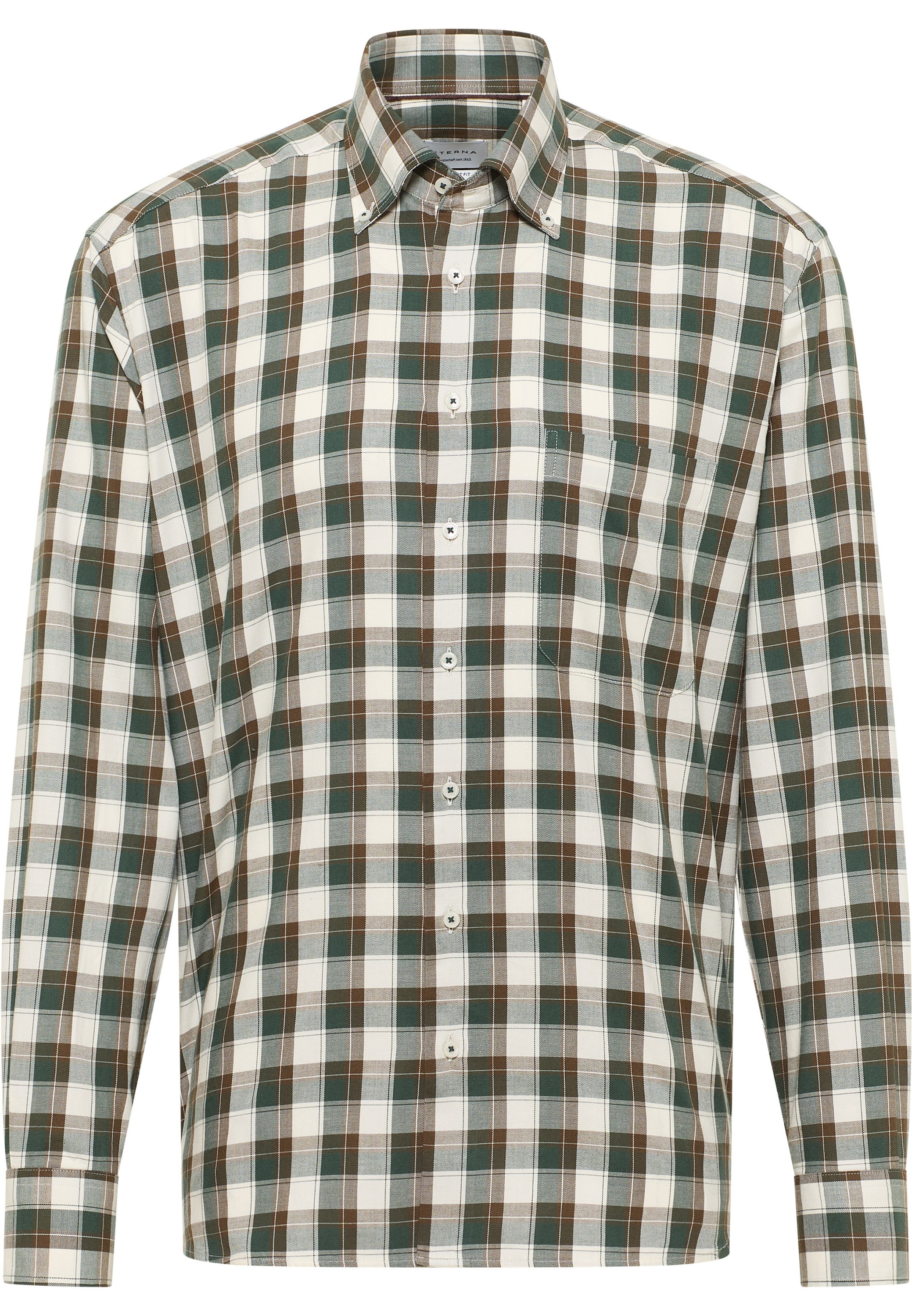 Eterna Langarmhemd »COMFORT FIT« EASY IRON (bügelleicht)