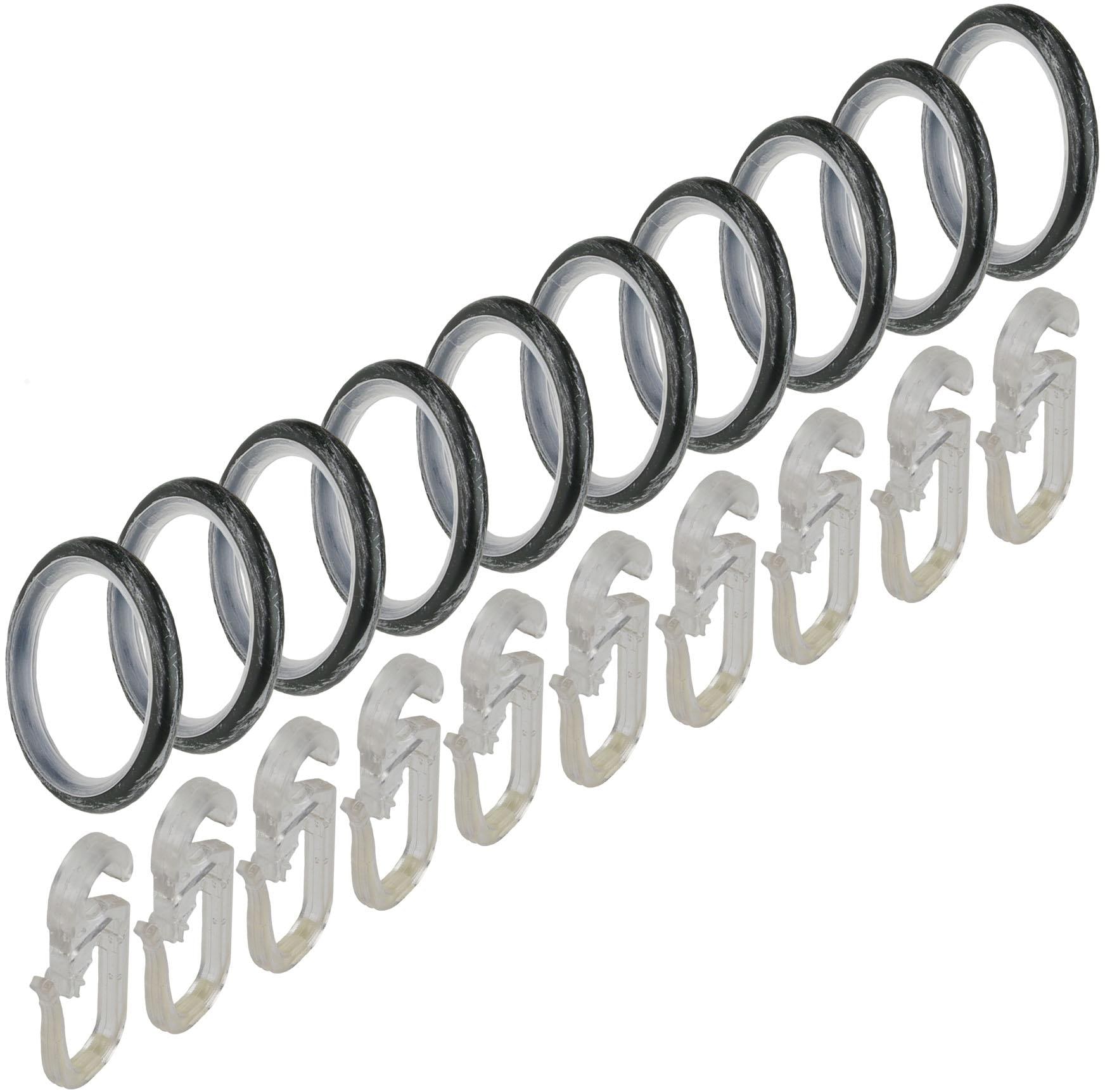 Liedeco Gardinenstange »Esp Zweig« Ø 16 mm 2 läufig-läufig Fixmass 2-läufig im Fixmass Ø 16 mm