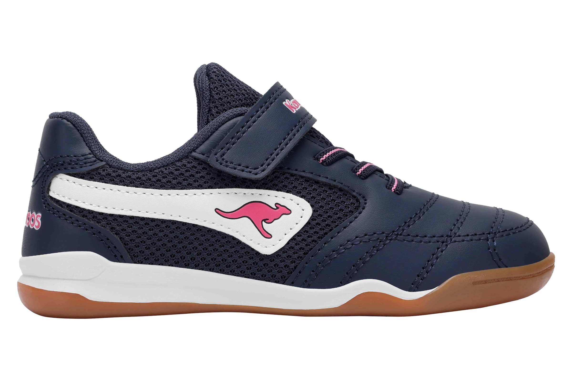KangaROOS Chaussure d'intérieur »K-BRACEYARD EV«  chaussure d’intérieur pour enfants et adolescents, avec fermeture velcro