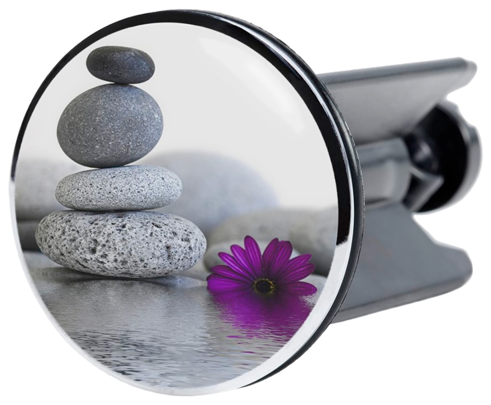 Sanilo Badaccessoire-Set »Energy Stones« bestehend aus WC-Sitz, Badteppich und Waschbeckenstöpsel