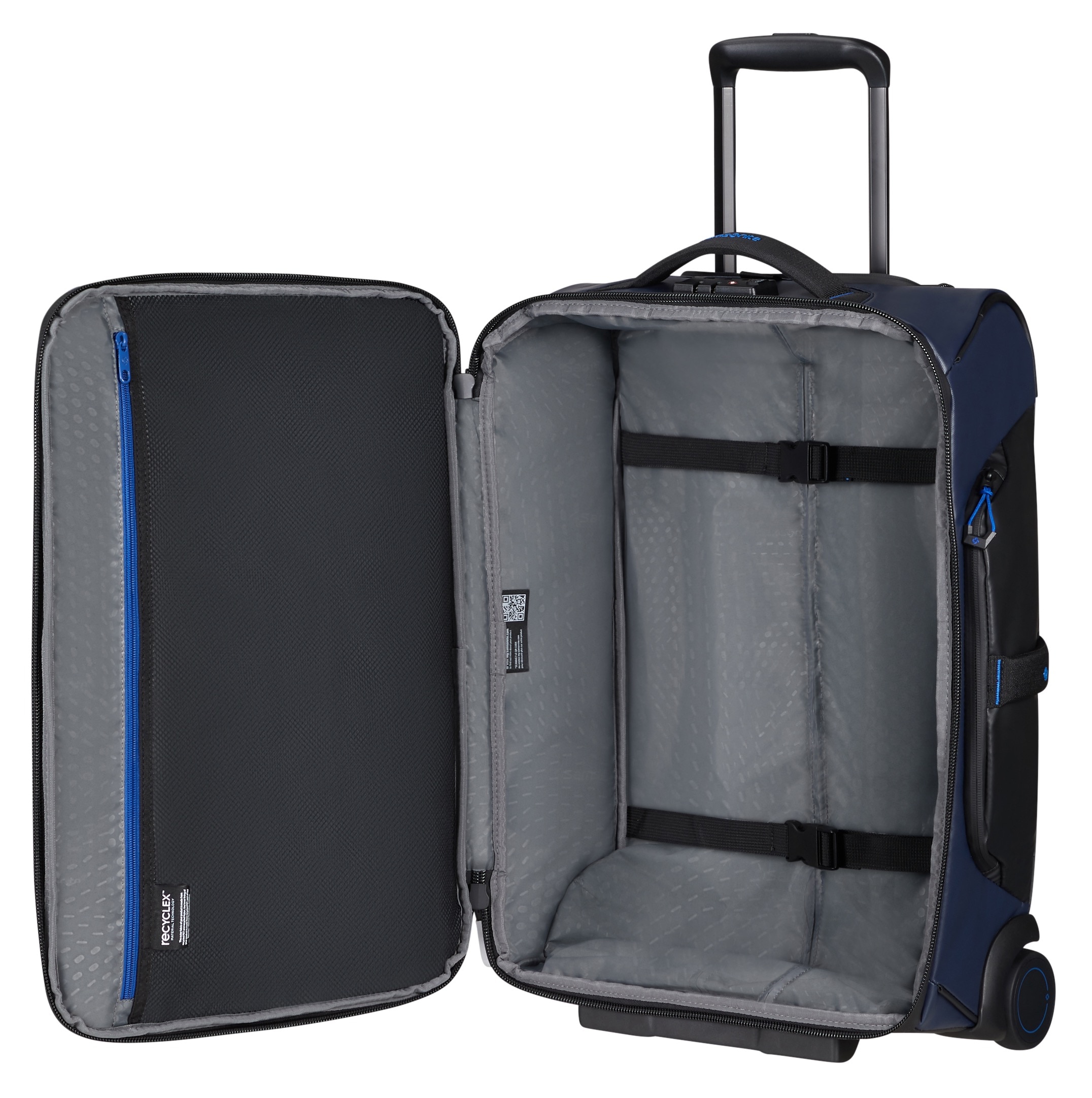 Samsonite Weichgepäck-Trolley »Prodiver 55 - 2 Rollen« 48 l 2 Rollen mit zwei Tragegriffen, Innenraum mit Packgurten und Netzfach