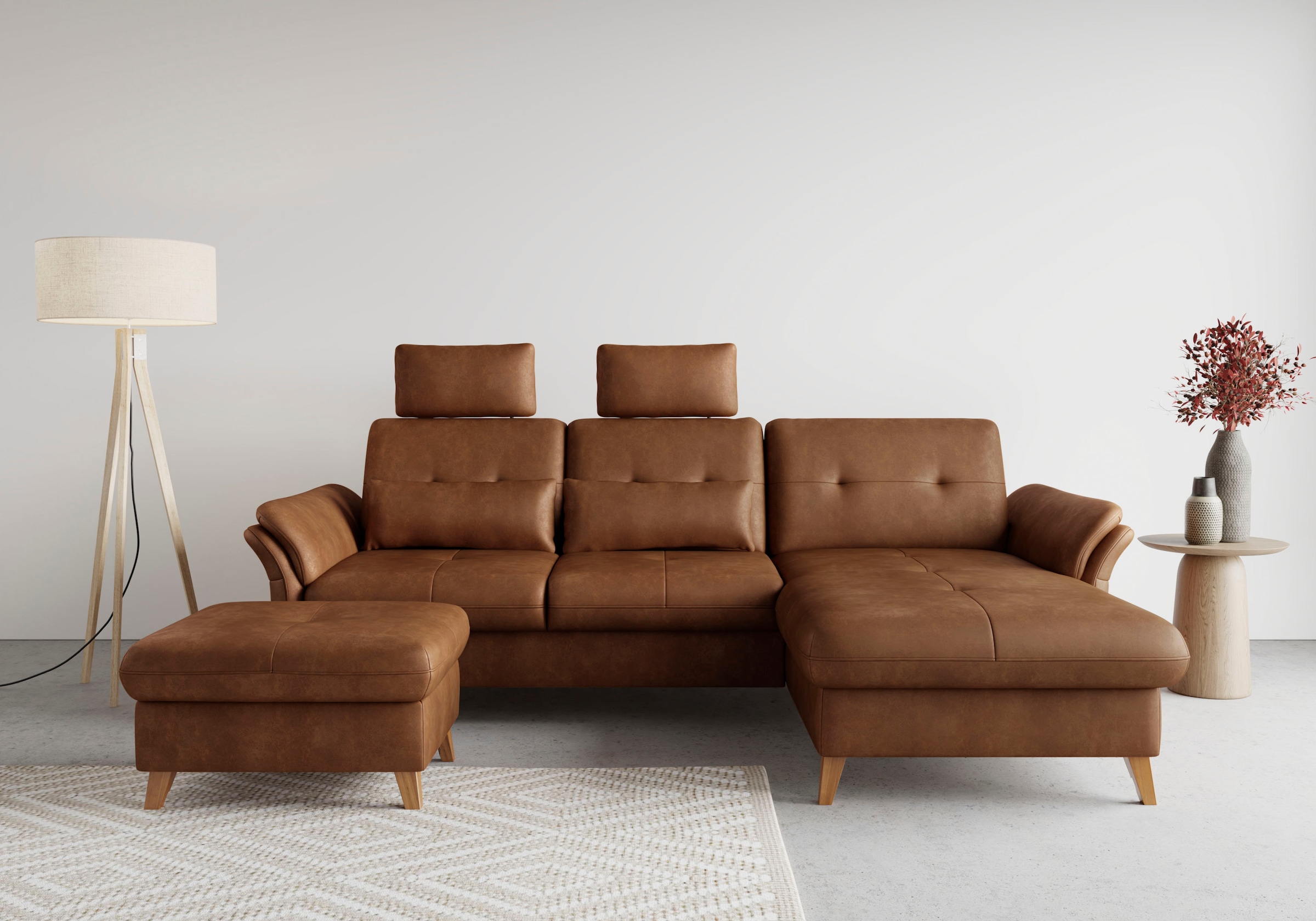 sit&more Tabouret de rangement »Göteborg« mit Federkern