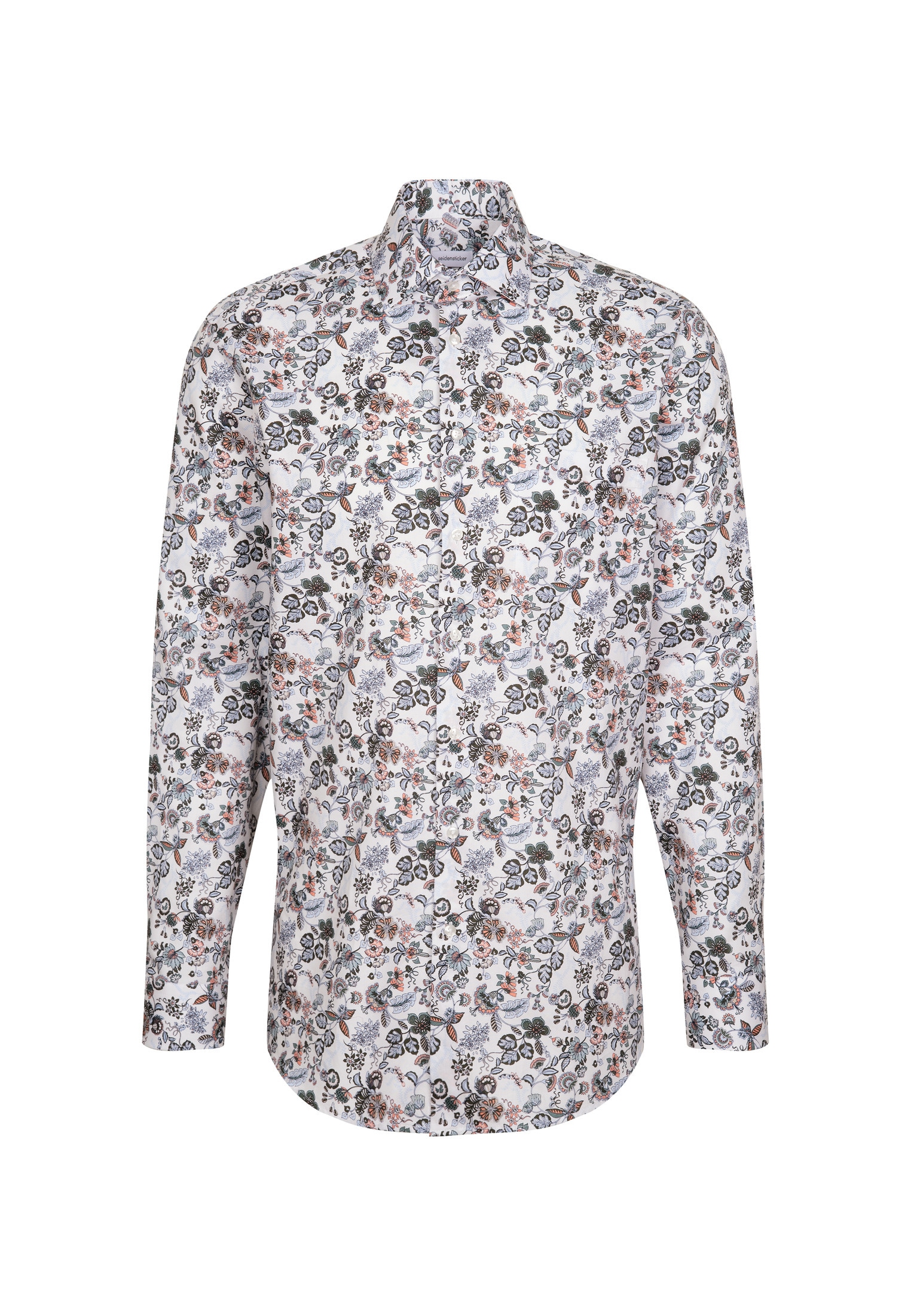 seidensticker Businesshemd »Regular« Regular 1/1 Kentkragen Druck