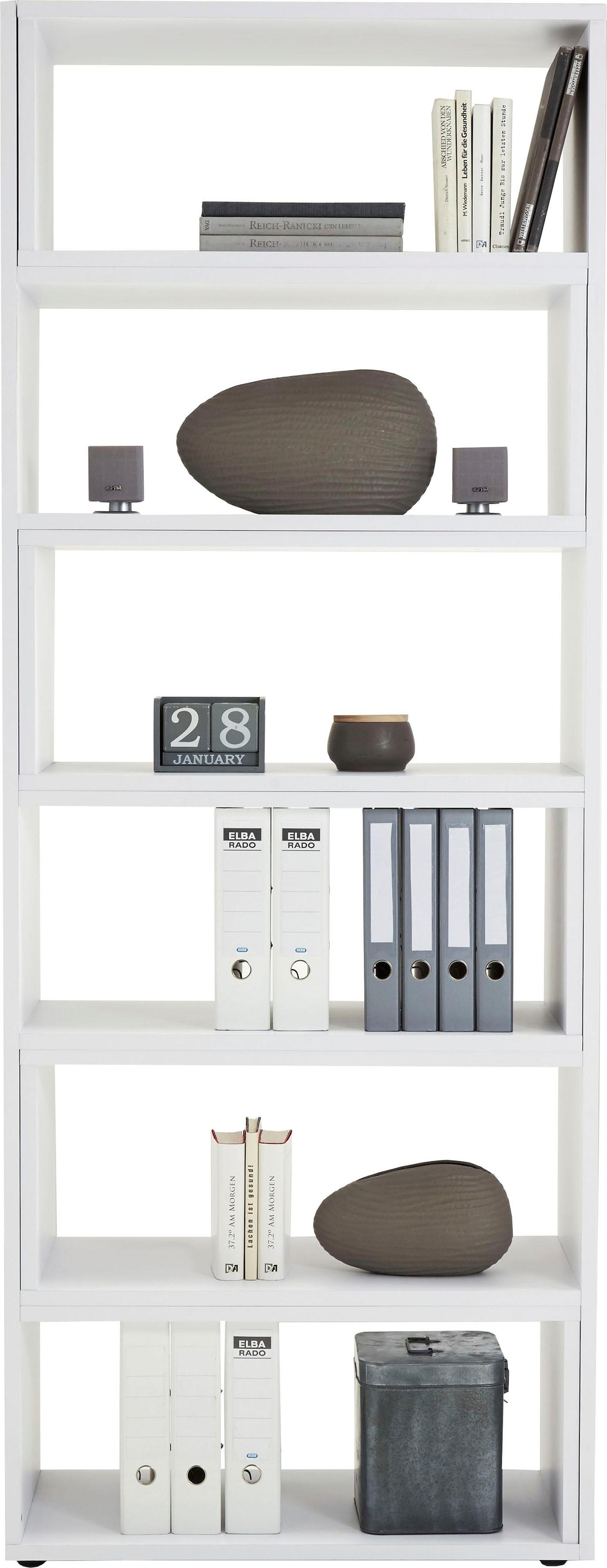 FMD Étagère d'angle »Calvi, Regal« variable aufstellbar - Ecklösung oder gerade aufstellbar