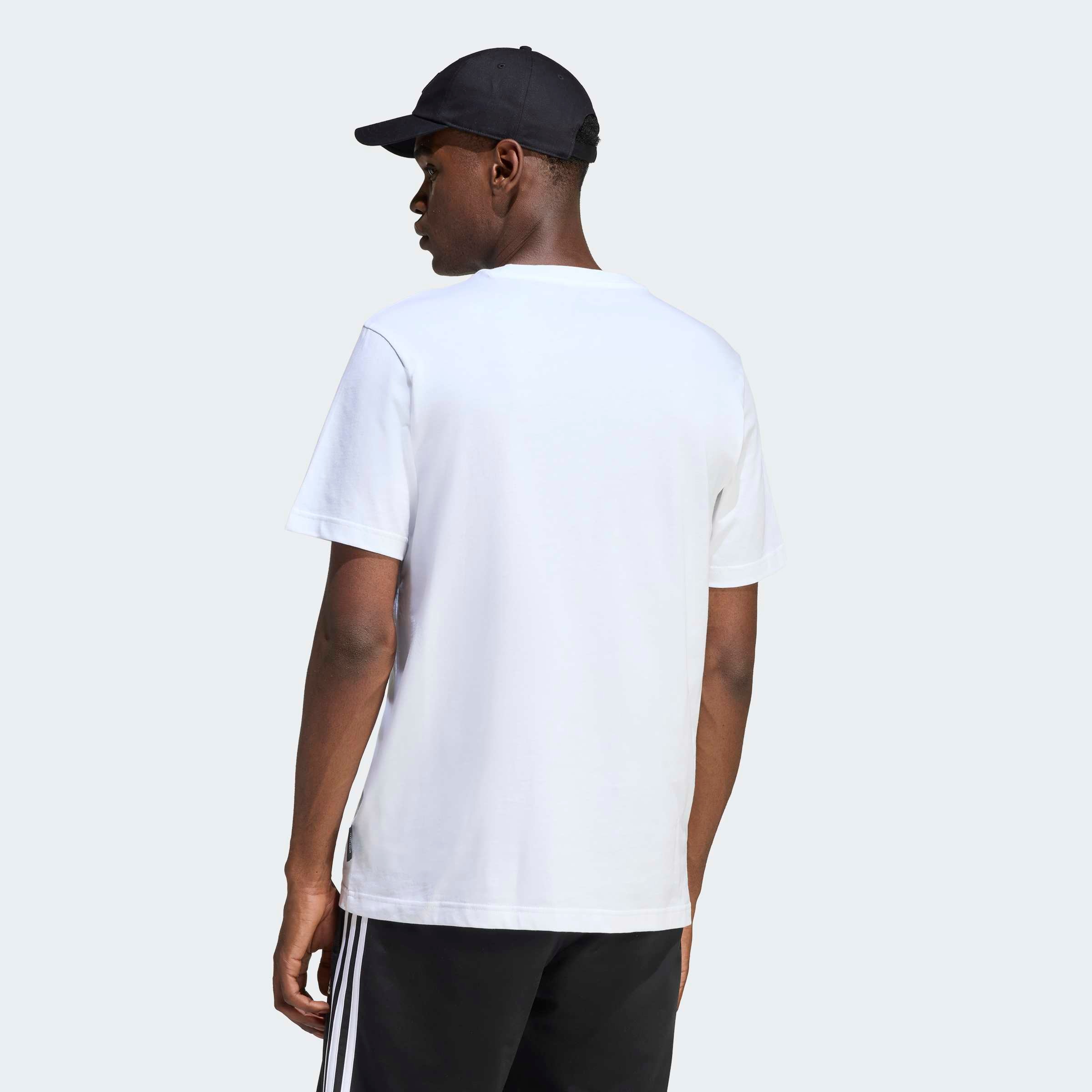 adidas Sportswear T-shirt »M MOD ESS T« für Erwachsene, mit Rundhalsausschnitt, in normaler Länge