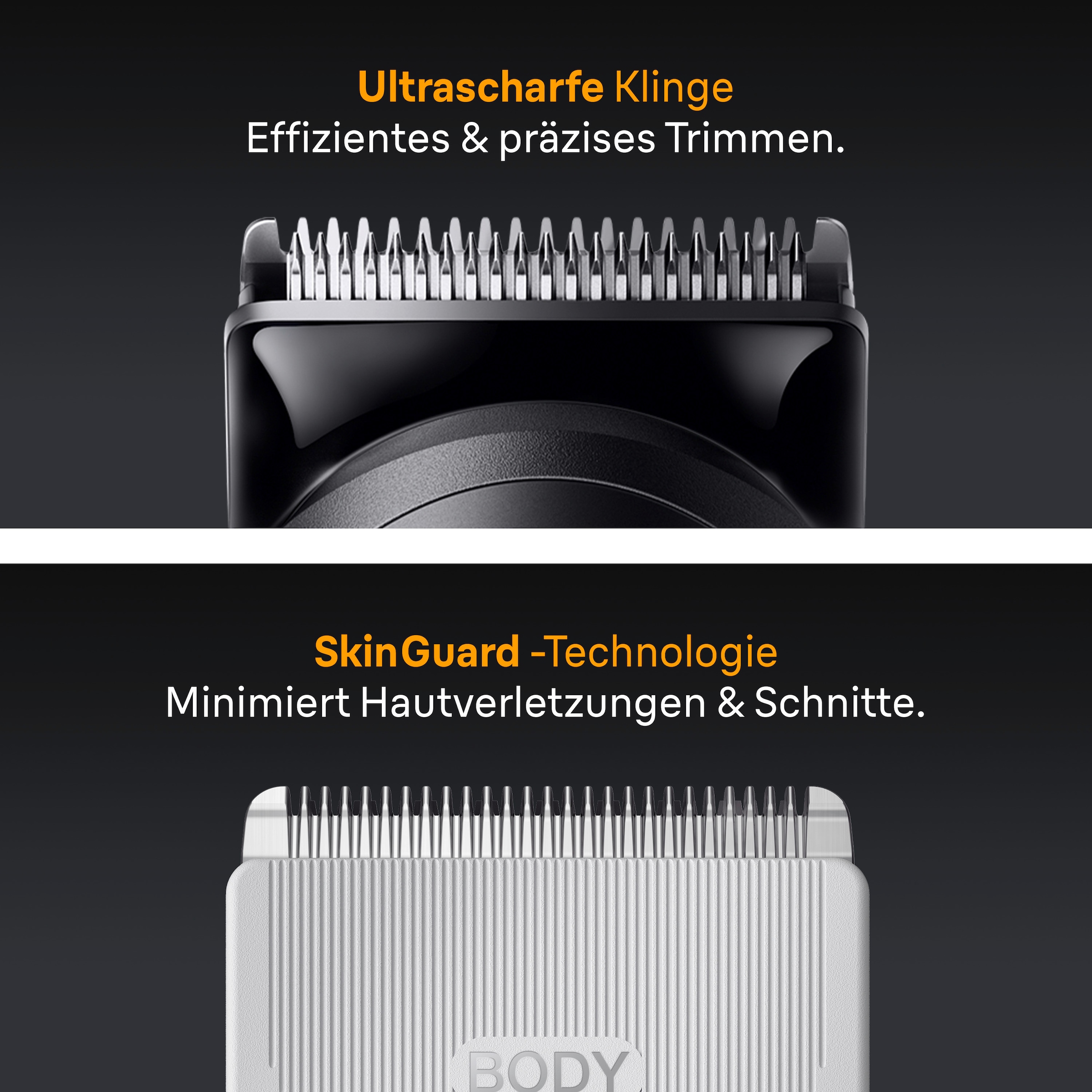 Braun Haarschneider »Braun All-in-One Series 5, 9-in-1 Set« ultrascharfe Klinge, 120 Min Akku, SkinGuard-Technologie