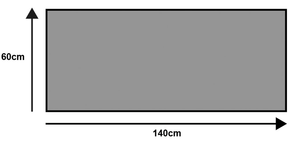 wash+dry by Kleen-Tex Chemin de table »Tasty Delight« Rectangulaire 7 mm Höhe