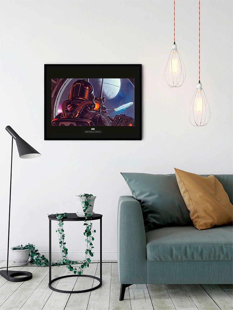 Komar Bild »Star Wars Classic RMQ TIE-Fighter Pilot« Star Wars 1 Stk. tlg. Wandbild zur Dekoration im Kinderzimmer - ohne Rahmen