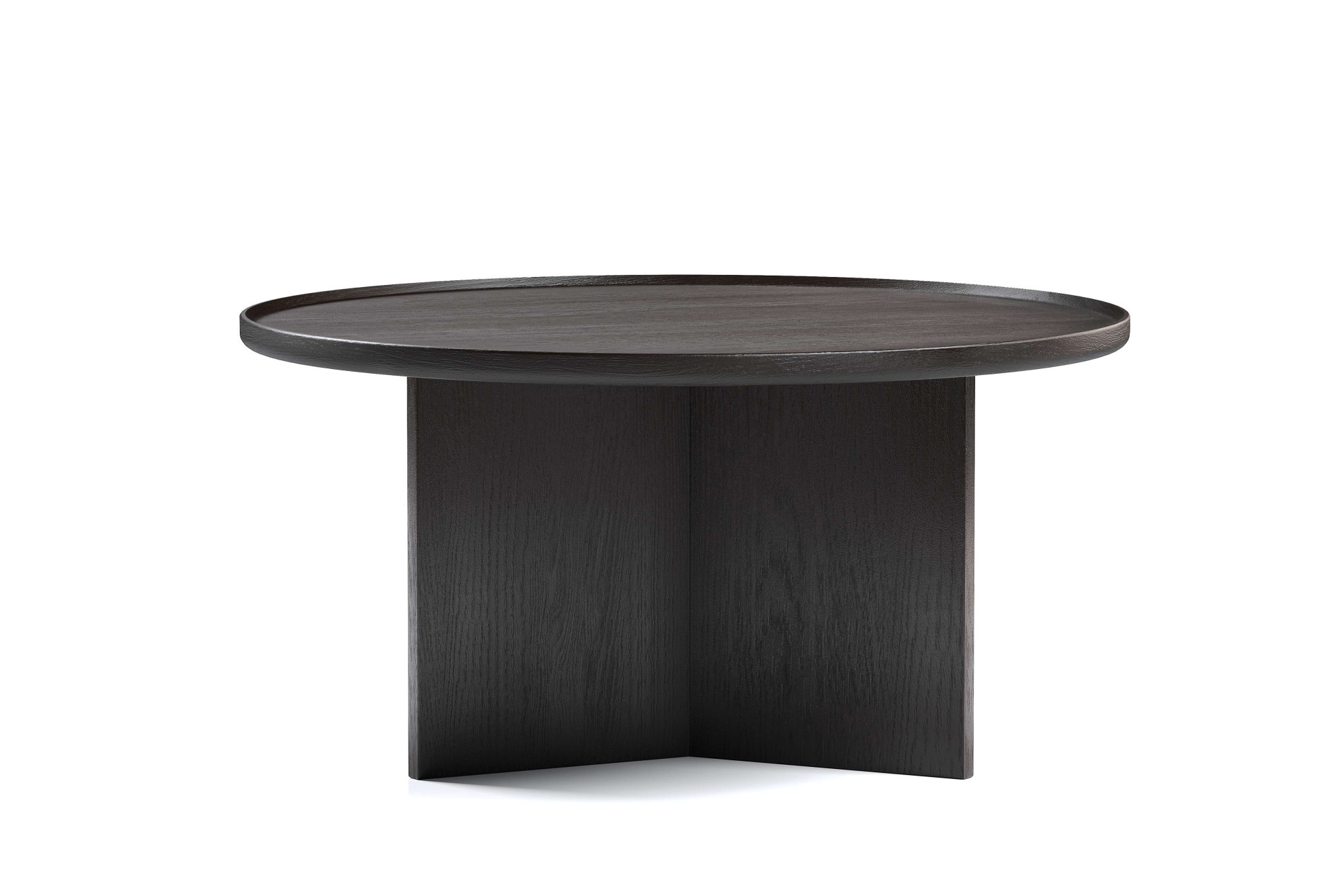 Woodman Table basse »Cala« 83/83/42 cm,  largeur 83 cm, ronde, plateau de table en chêne massif, certifié FSC®