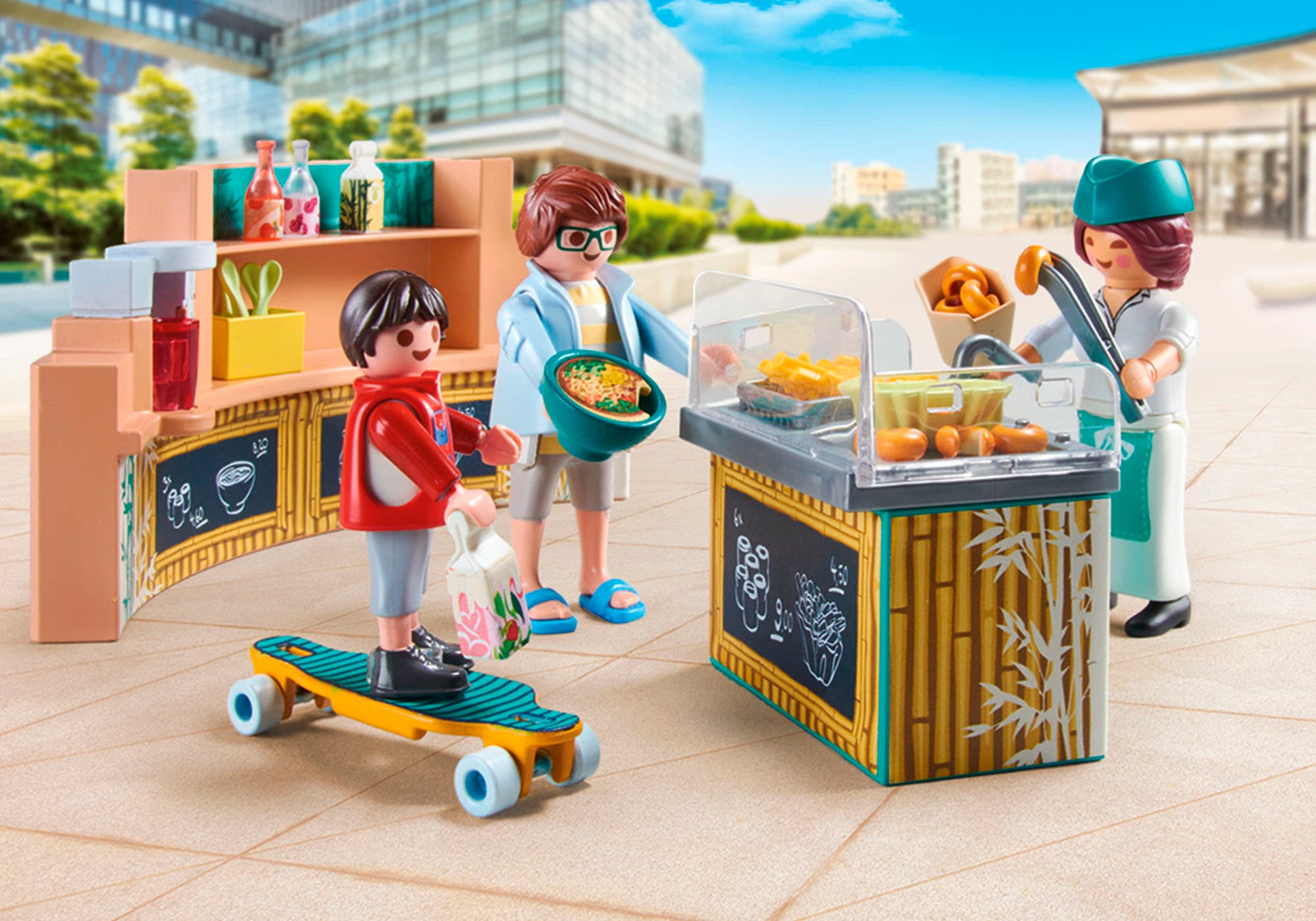 Playmobil® Konstruktions-Spielset »Food Lounge (71538), My Life« Made in Europe