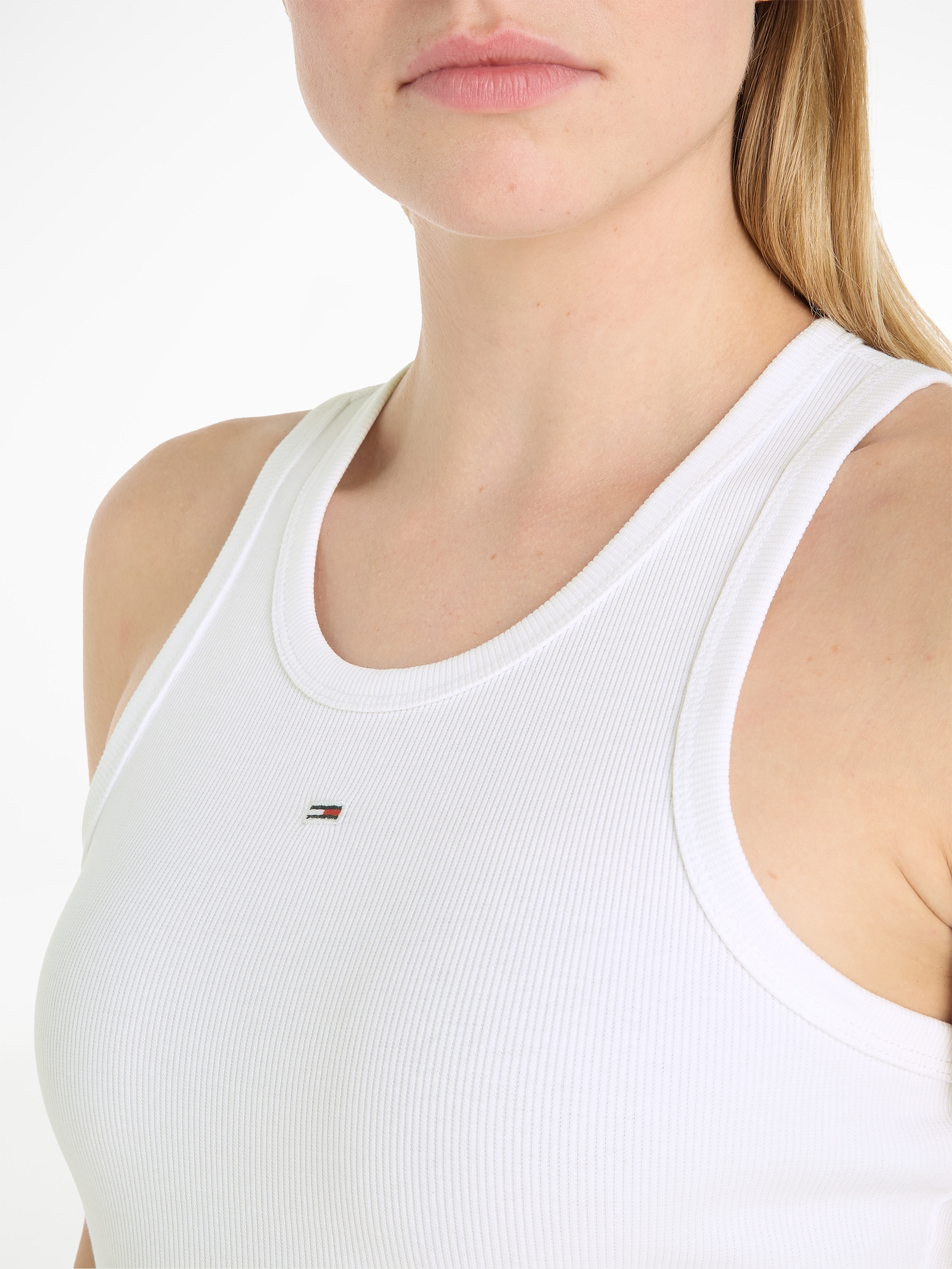 Tommy Jeans Robe en jersey »TJW ESSENTIAL RIB TANK BODYCON« in Rippoptik