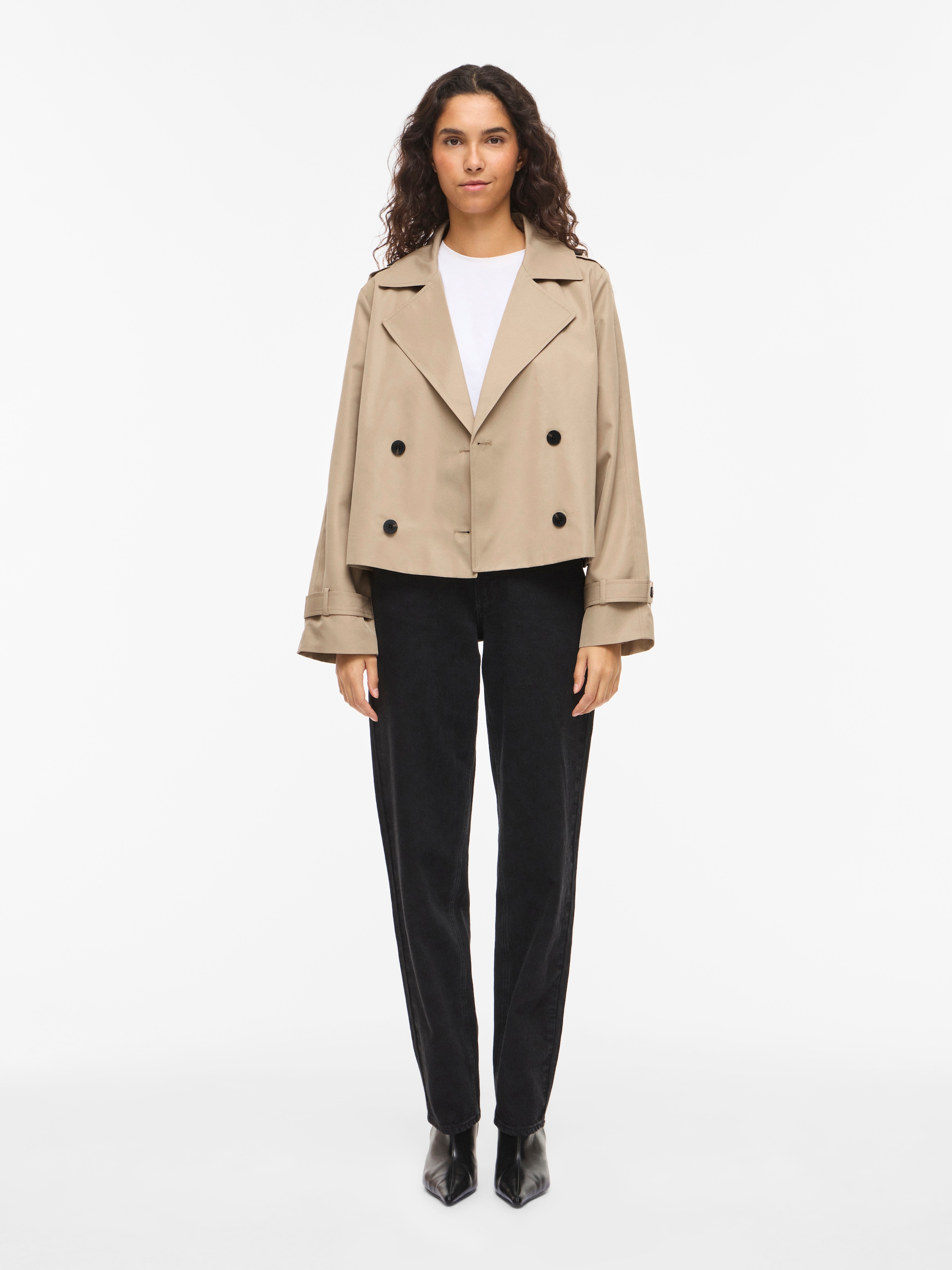 Vila Manteau court »VIADDISON L/S SHORT JACKET - NOOS«