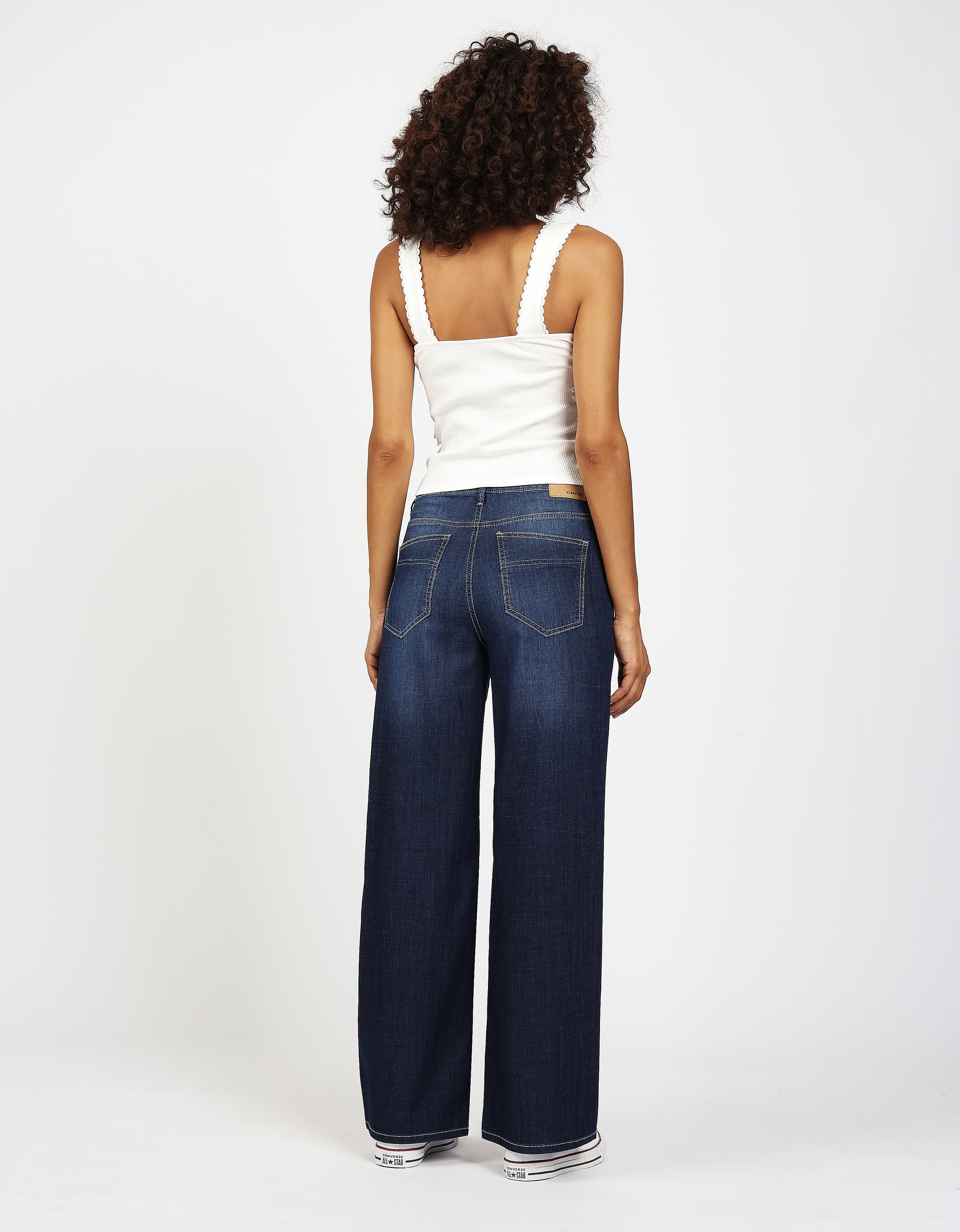 GANG Leinenhose »94CARA«  mit doppeltem Bund