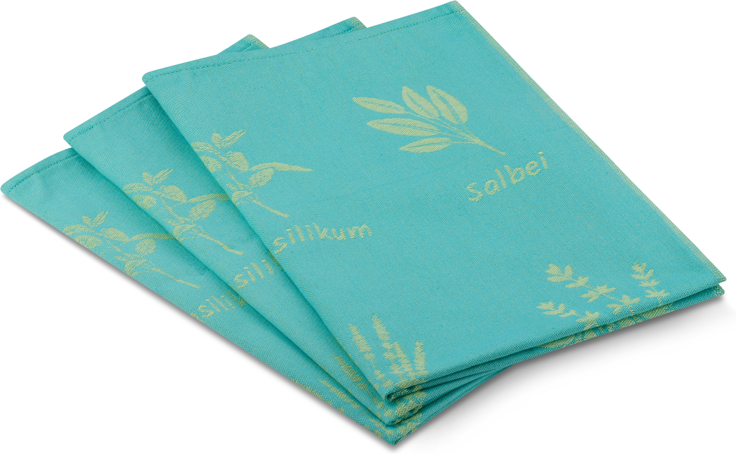 ROSS Chiffon à vaisselle »Kräuter 3er-Pack«