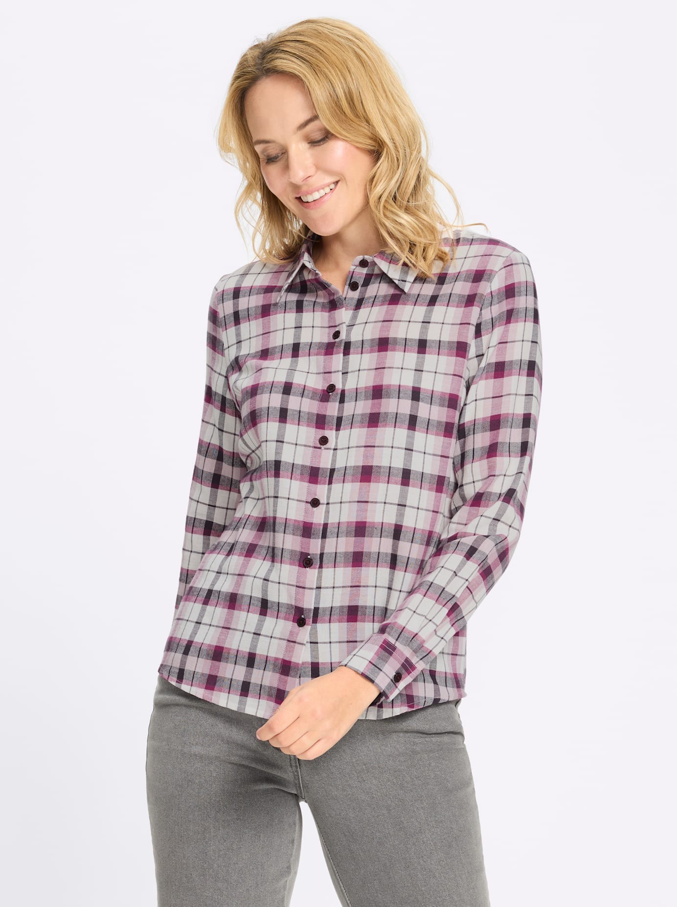 Classic Basics Blouse en flanelle