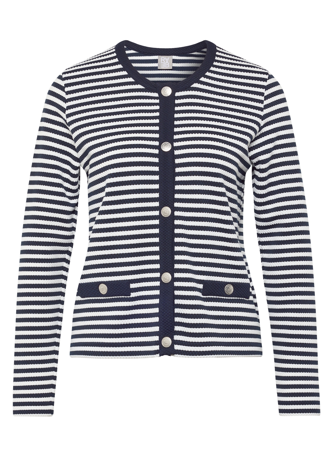 Rabe Blouson mit Streifen Muster