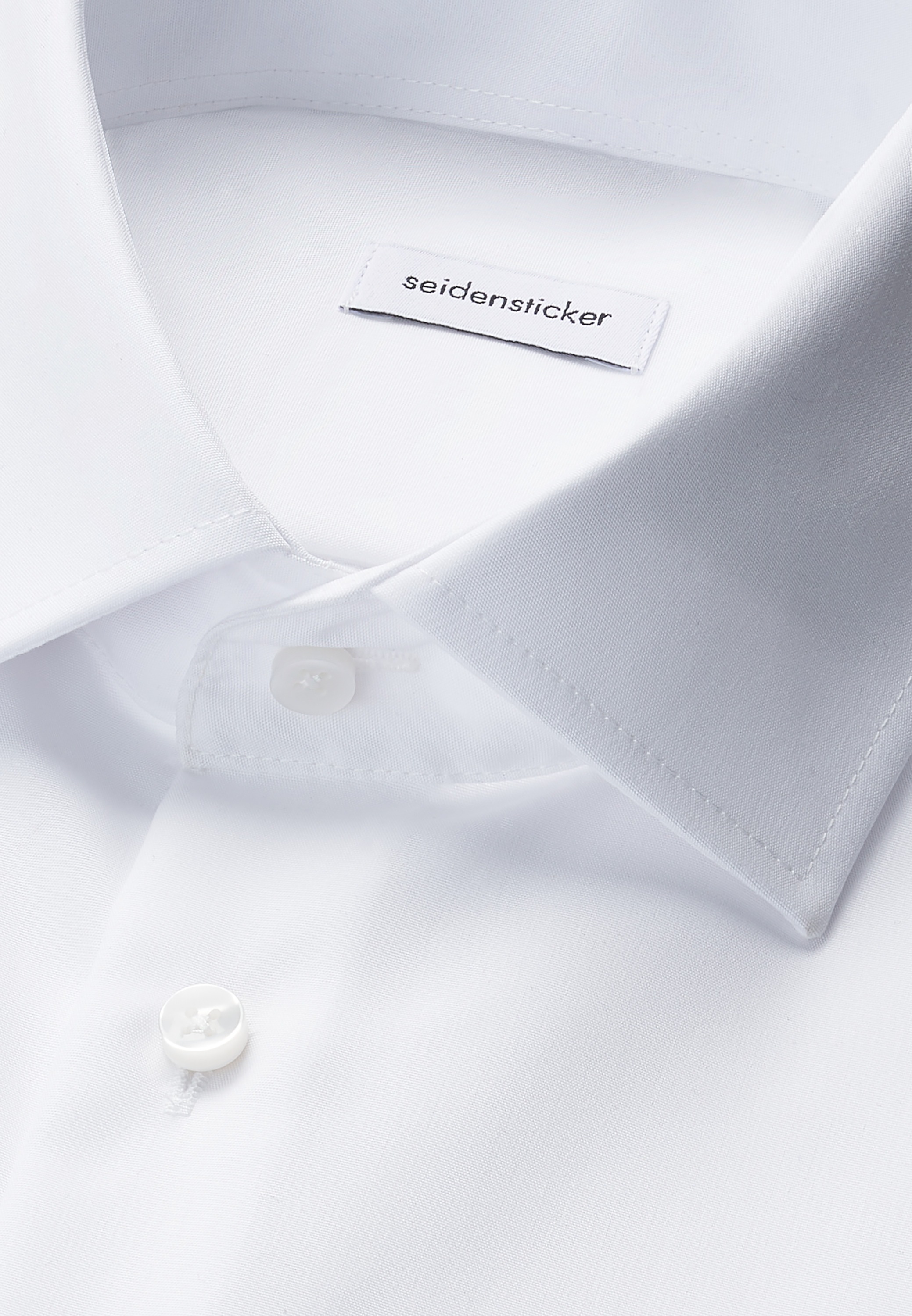 seidensticker Chemise d'affaires »Schwarze Rose« Regular 1/1 Kentkragen Uni