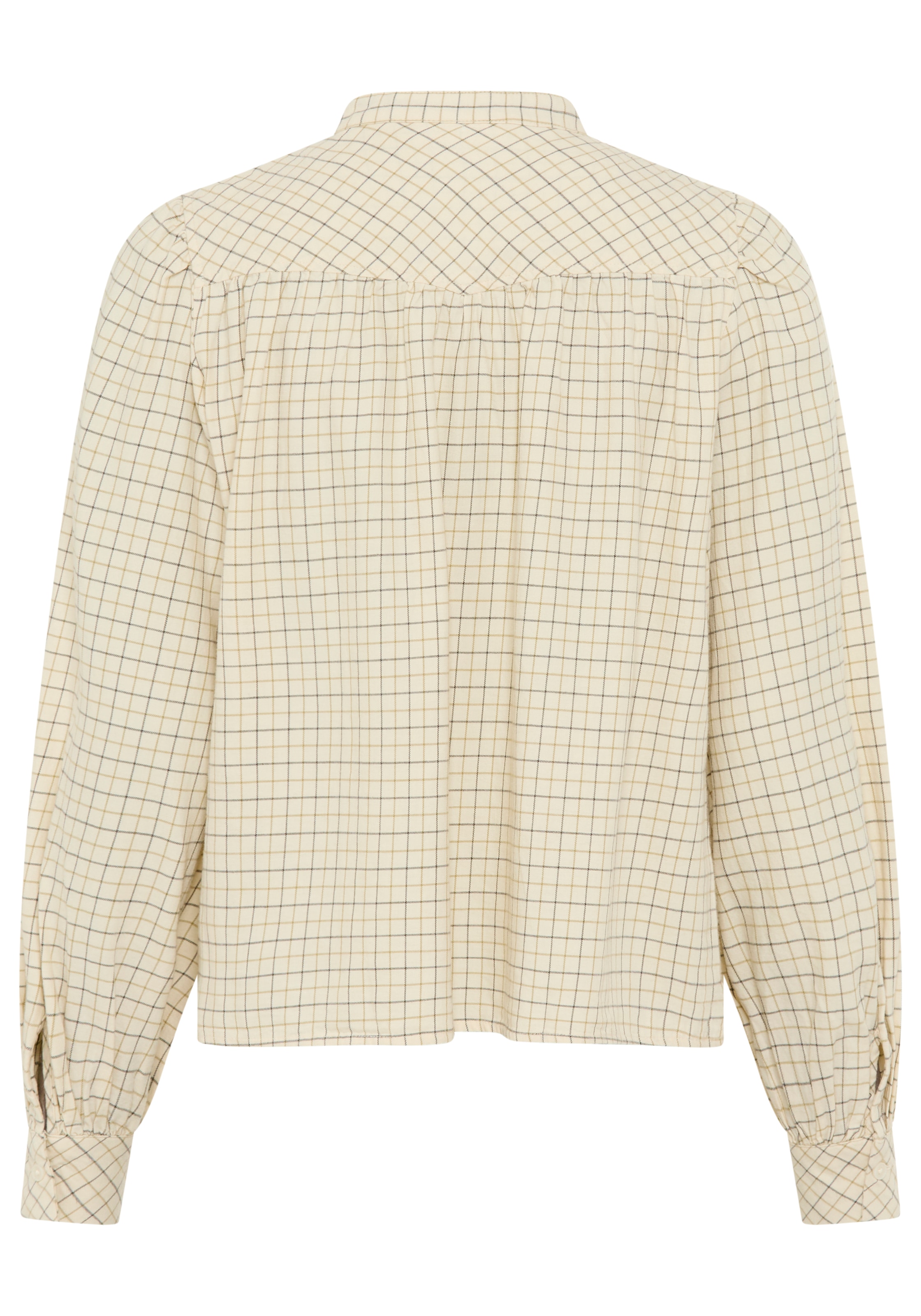 Marc O'Polo DENIM Blouse à manches longues A-Shape in softer Flanell-Qualität, kariert