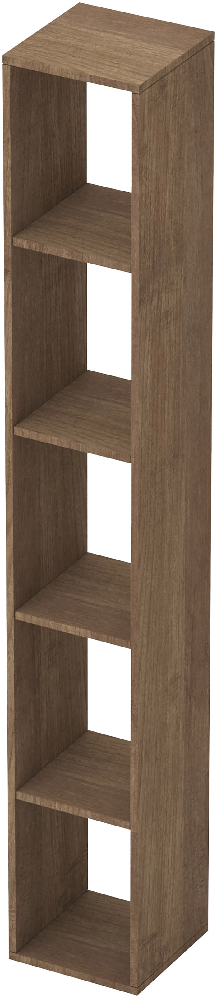 Home affaire Standregal »Infinity Höhe 186 cm, Breite 28 cm, Bücherregal,« Deko Regal, Büroregal, 5 Regalfächer, verschiedene Farben
