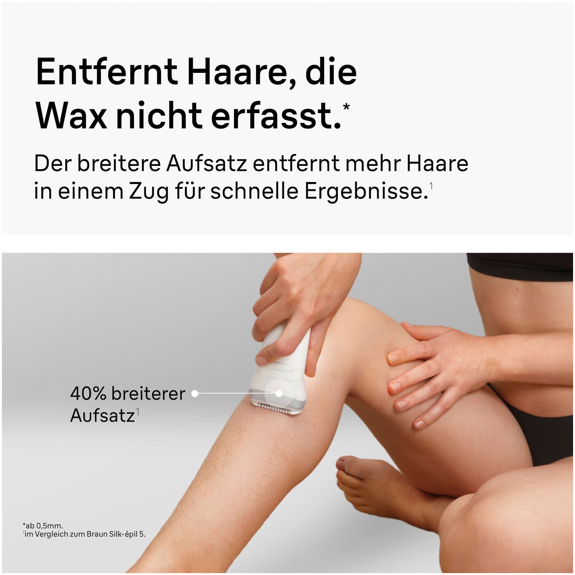 Braun Epilierer »Silk-épil 7 SE7-011 (Modell 2026) 7-000 (Modell 2025)« Massagerollenaufsatz, Wet&Dry