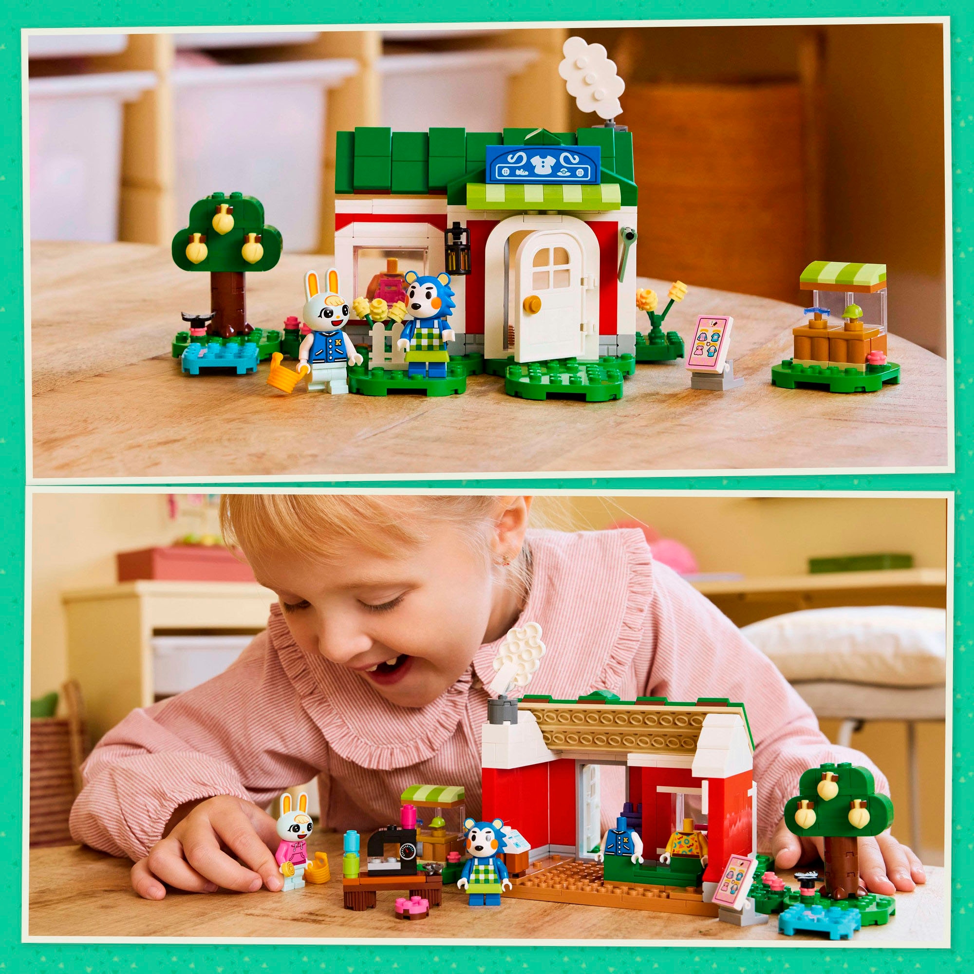 LEGO® Pions de construction »Die Schneiderei der Schneiderschwestern (77055), LEGO Animal Crossing« Made in Europe