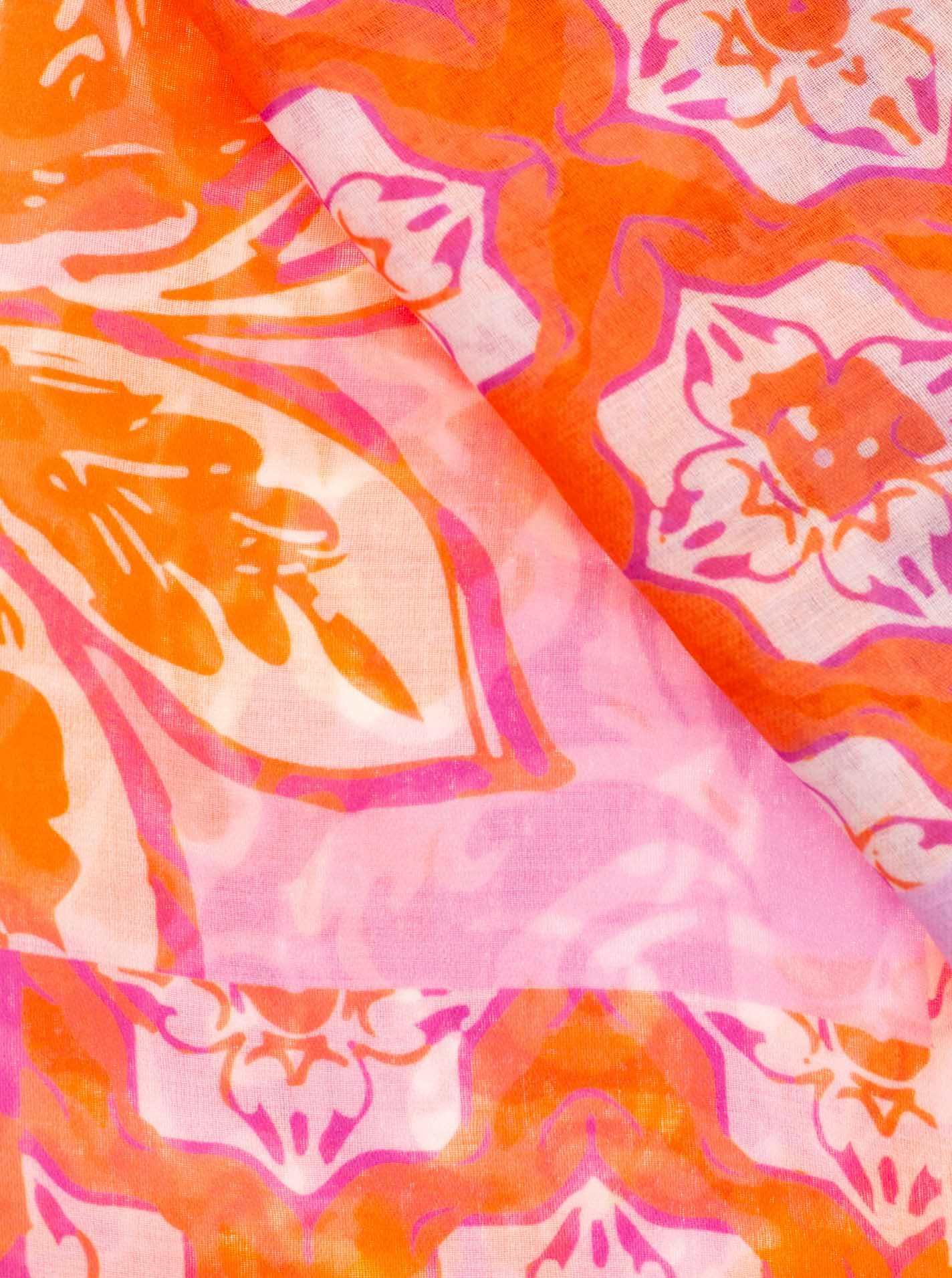 Zwillingsherz Foulard de mode »"Paisley"« transparent, aquarell Print, Schriftzug