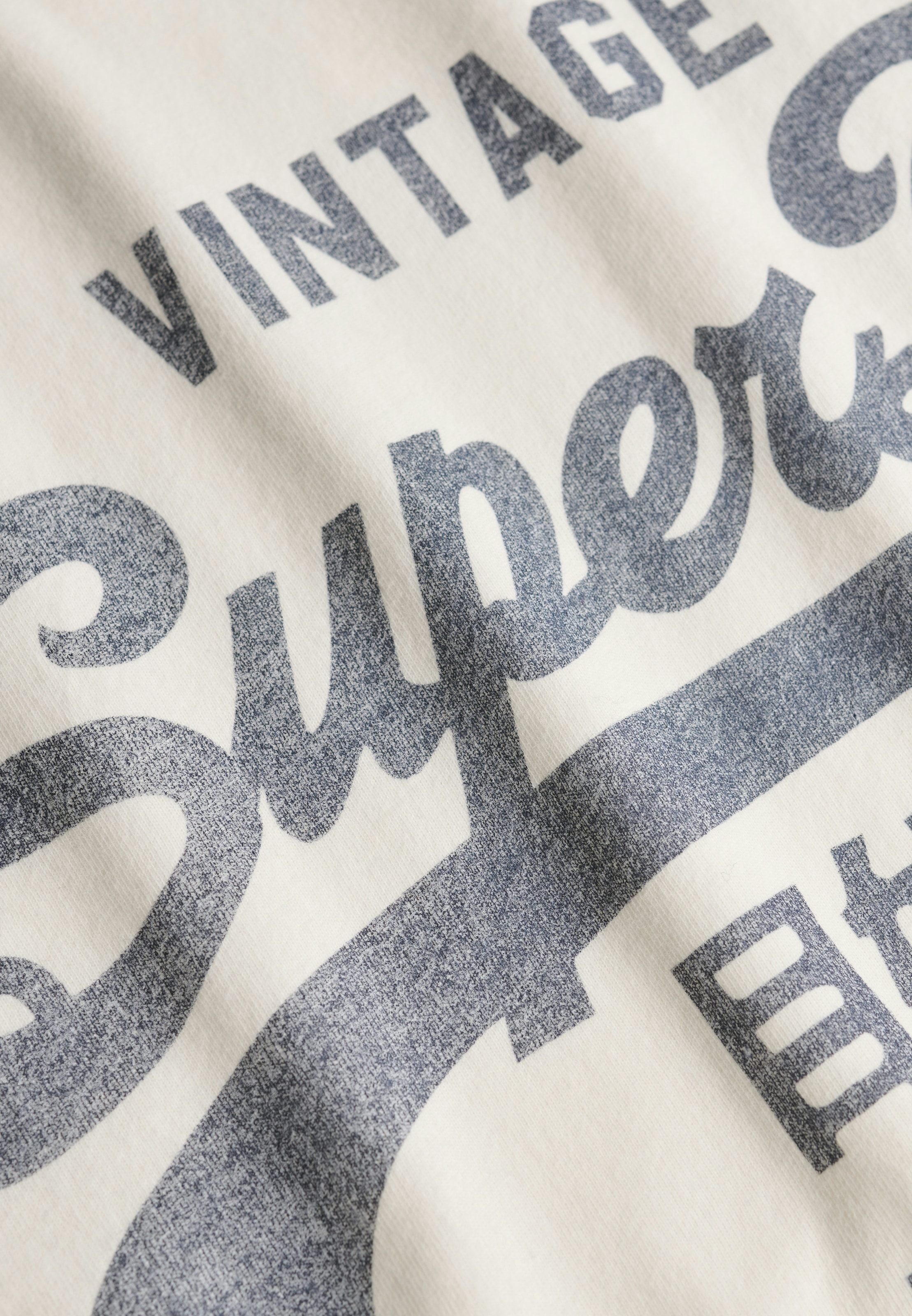 Superdry Shirt à col rond »VL CLASSIC TEE« coton, coupe décontractée