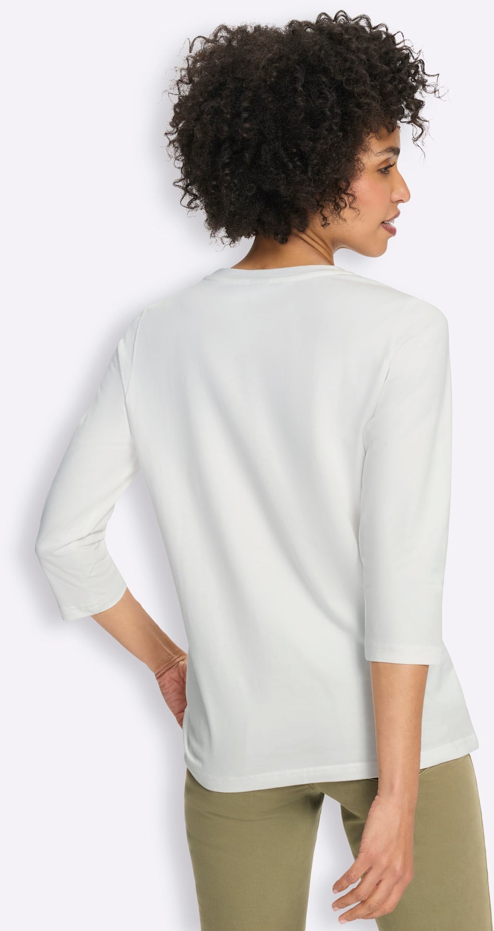 heine 3/4-Arm-Shirt »Druck-Shirt« 1