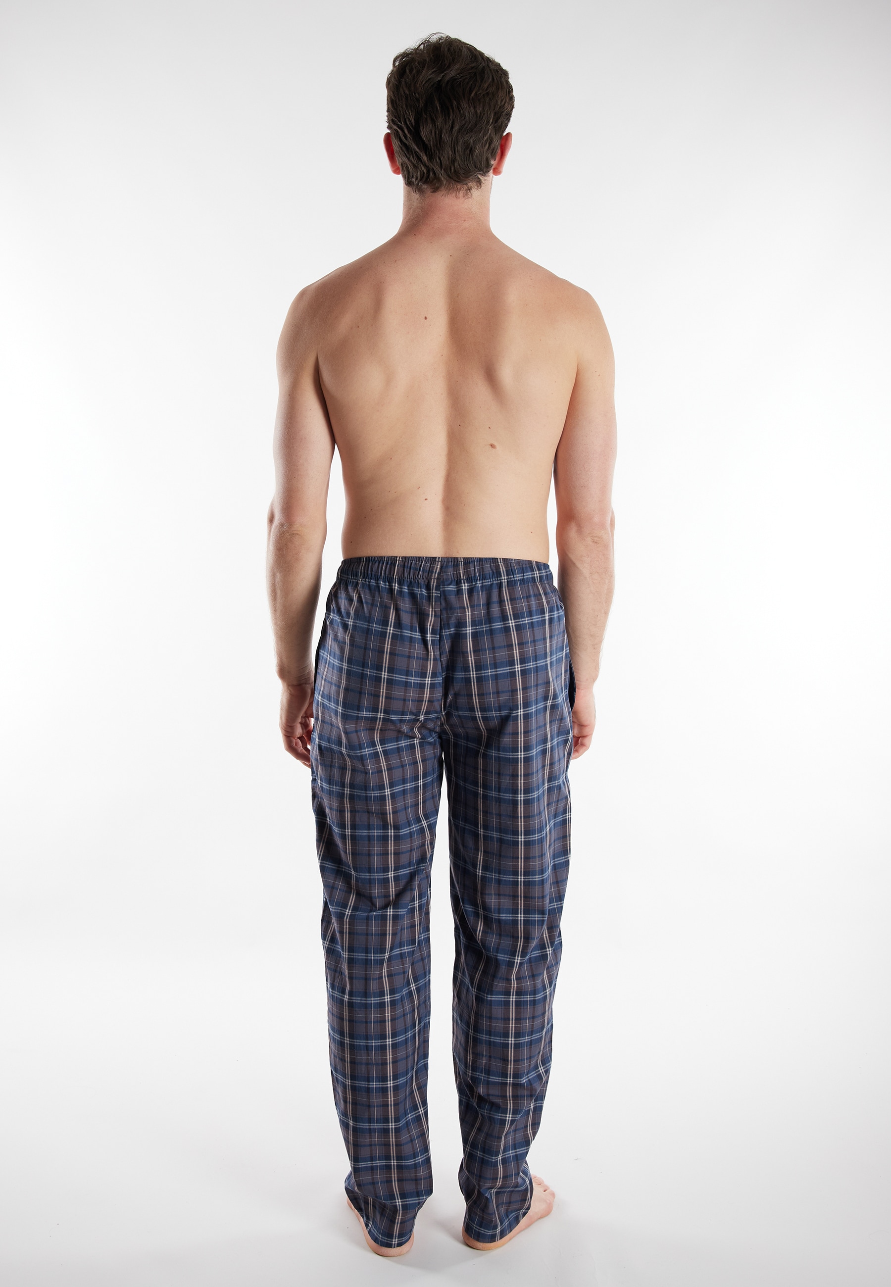 TOM TAILOR Pyjamahose »Milos«  mit elastischem Bund, Kordelzug, kariert