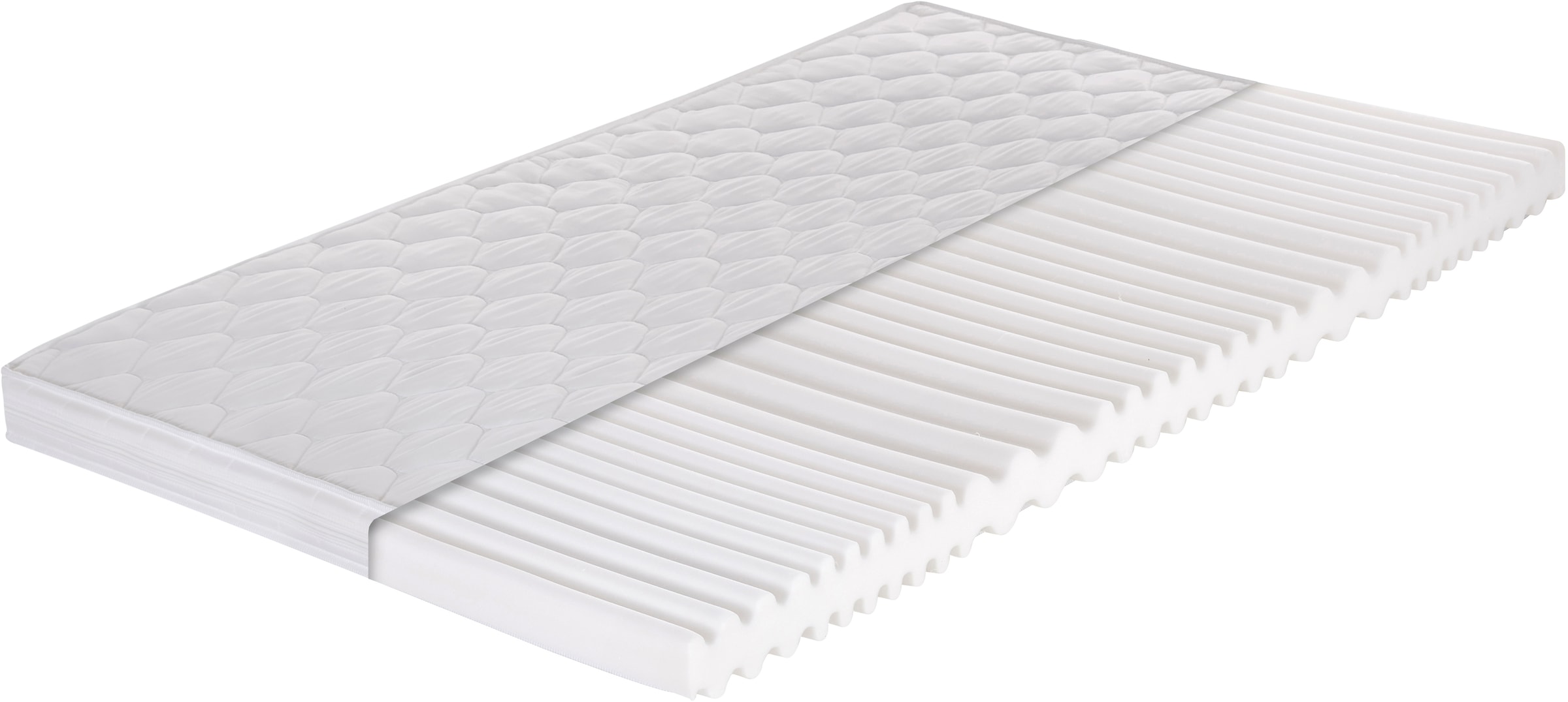 DI QUATTRO Komfortschaummatratze »Matratze Caravan« 10 cm hoch Raumgewicht: 28 kg/m³ 1 Stk. tlg. Matratze in verschiedenen Grössen erhältlich, atmungsaktive Matratze